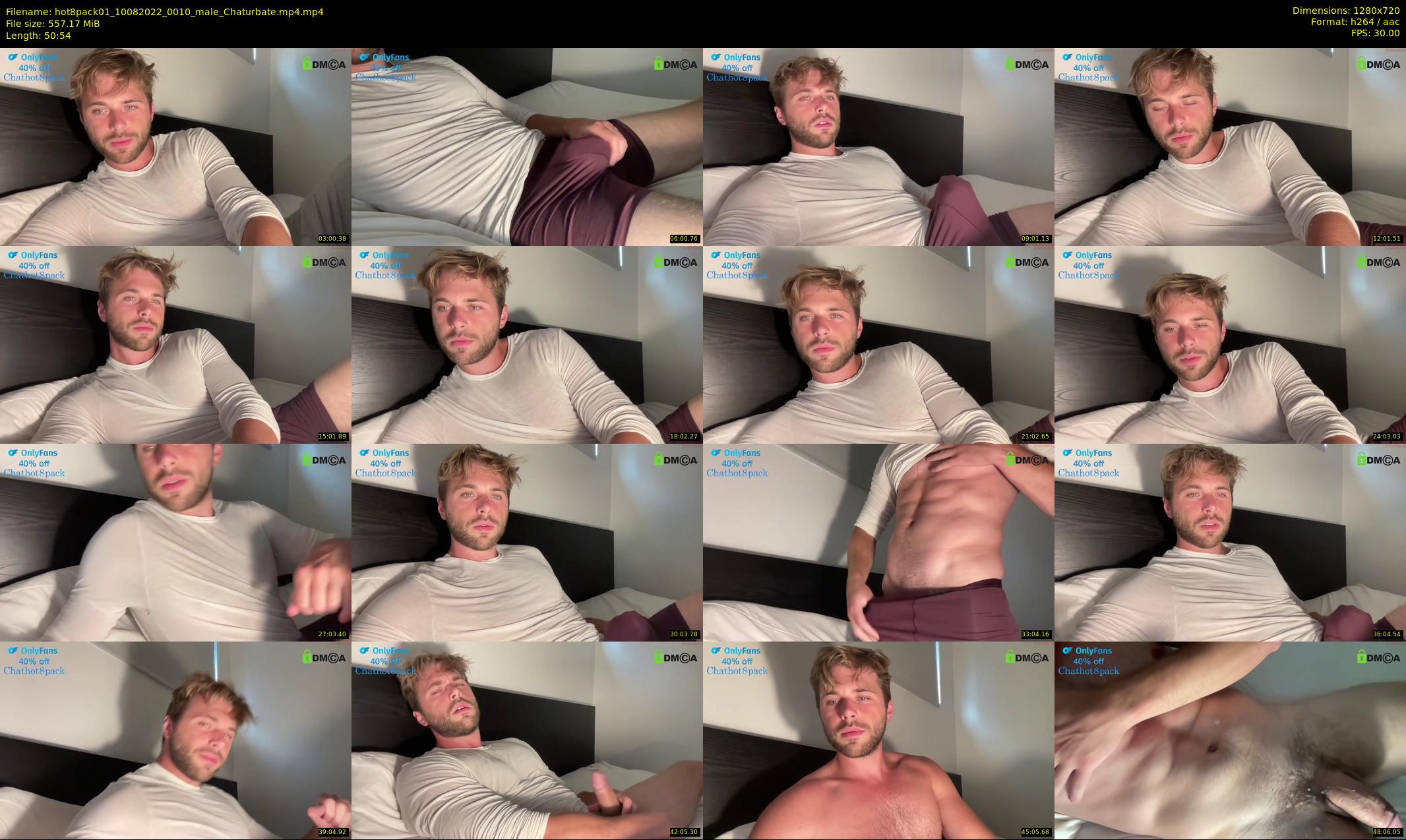 hot8pack01 — 51 minute Chaturbate male cam show recording, 720p, Aug 10, 2022