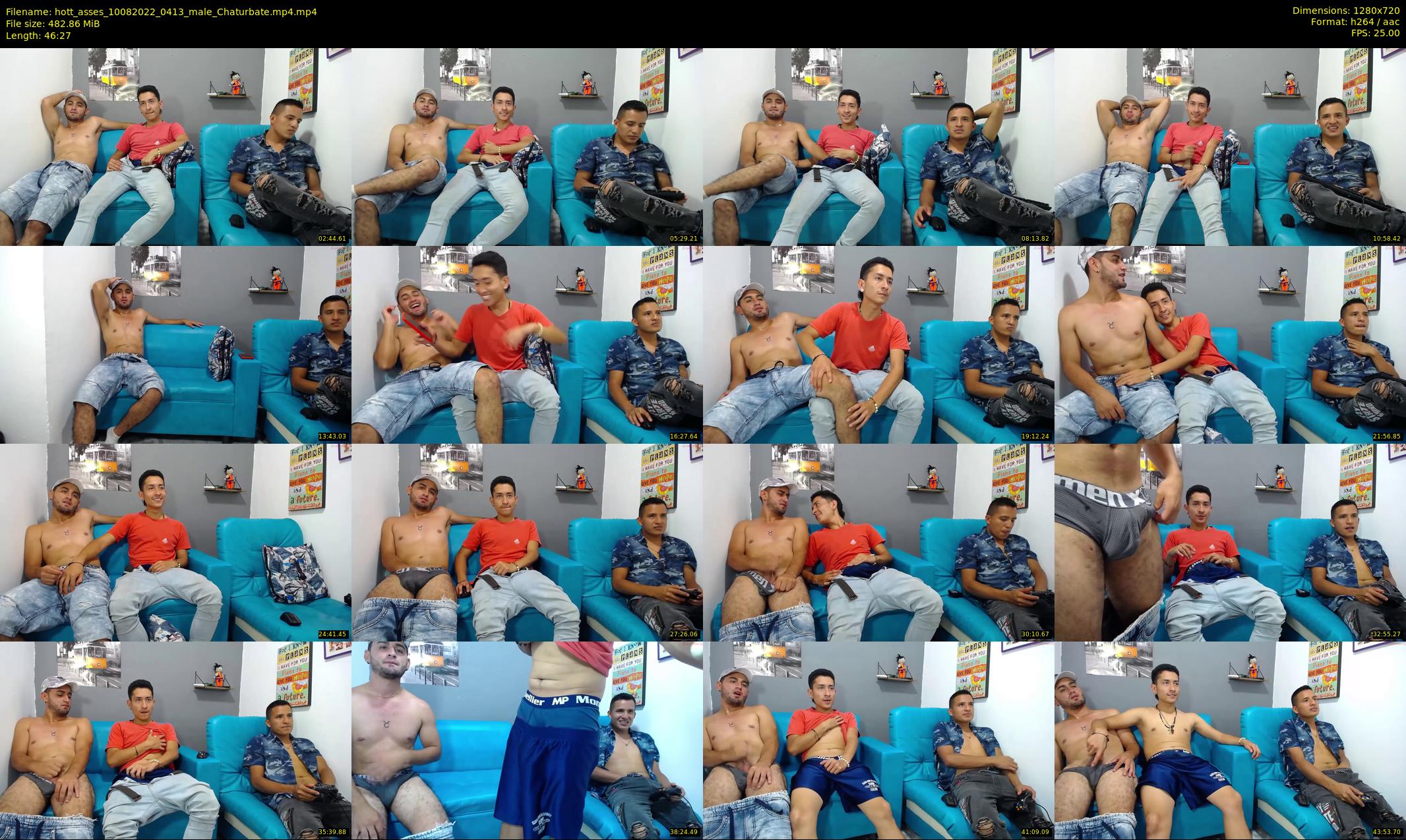 hott_asses — 47 minute Chaturbate male cam show recording, 720p, Aug 10, 2022