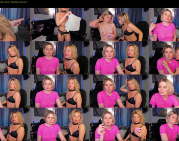 hottyblonds — 54 minute Chaturbate couple cam show recording, 1080p, Aug 10, 2022