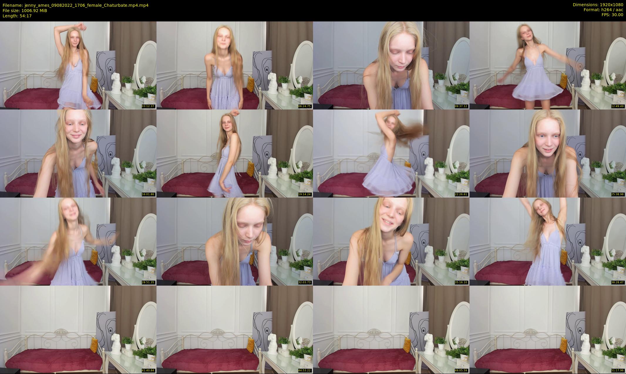 jenny_ames — 55 minute Chaturbate female cam show recording, 1080p, Aug 9, 2022