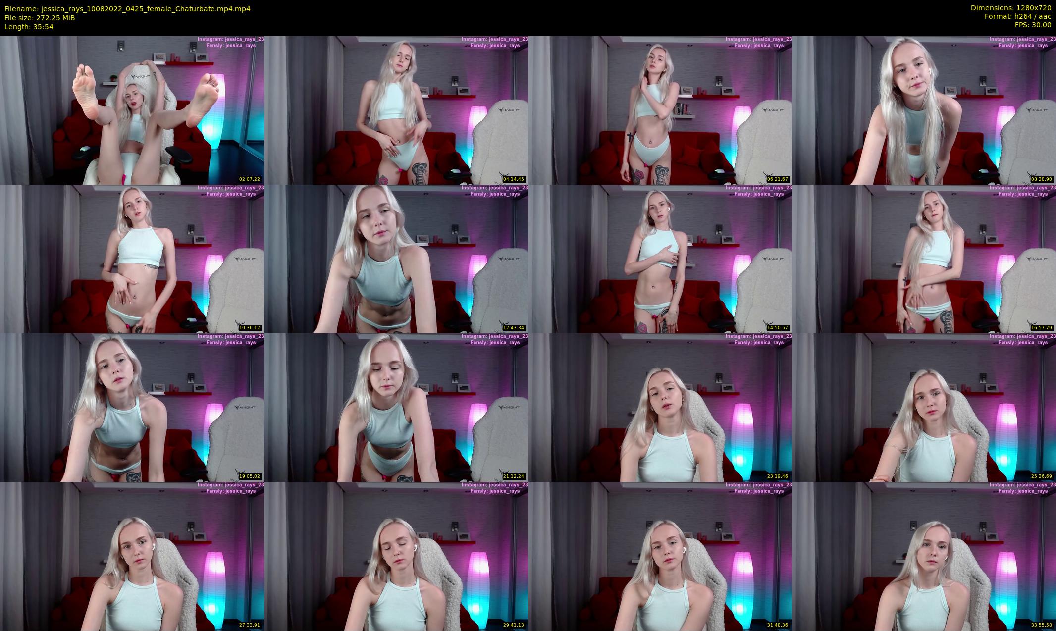 jessica_rays — 36 minute Chaturbate couple cam show recording, 720p, Aug 10, 2022