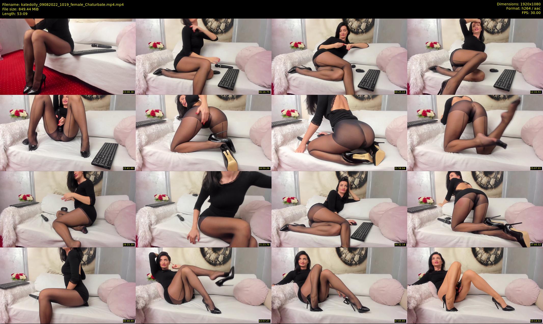 katedolly — 54 minute Chaturbate female cam show recording, 1080p, Aug 9, 2022