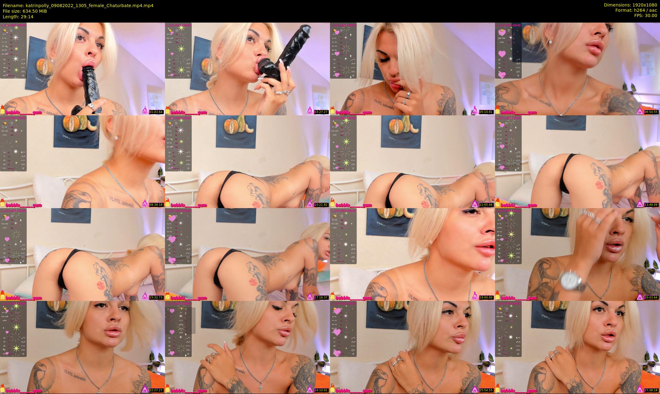 katrinpolly — 30 minute Chaturbate couple cam show recording, 1080p, Aug 9, 2022