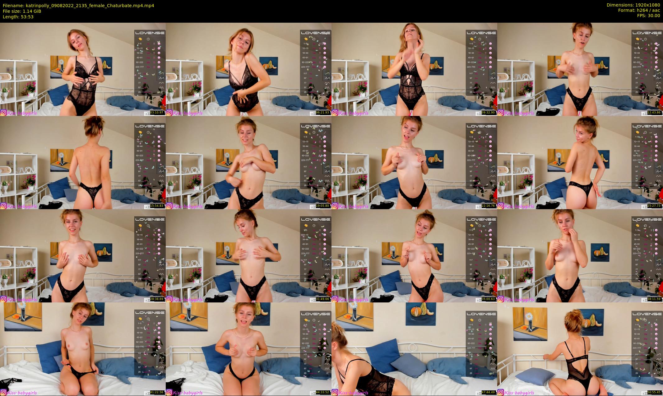 katrinpolly — 54 minute Chaturbate couple cam show recording, 1080p, Aug 9, 2022