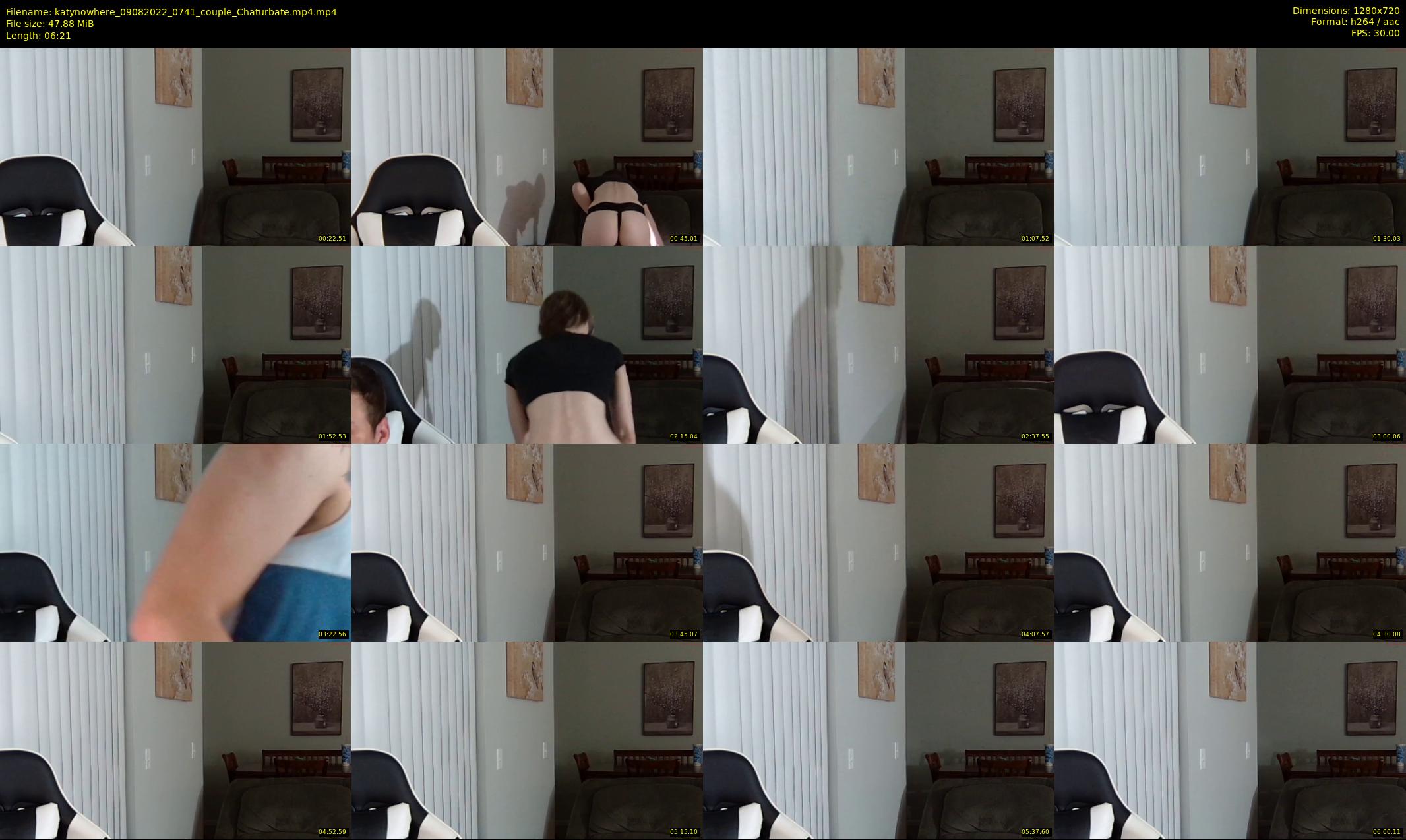 katynowhere — 7 minute Chaturbate female cam show recording, 720p, Aug 9, 2022