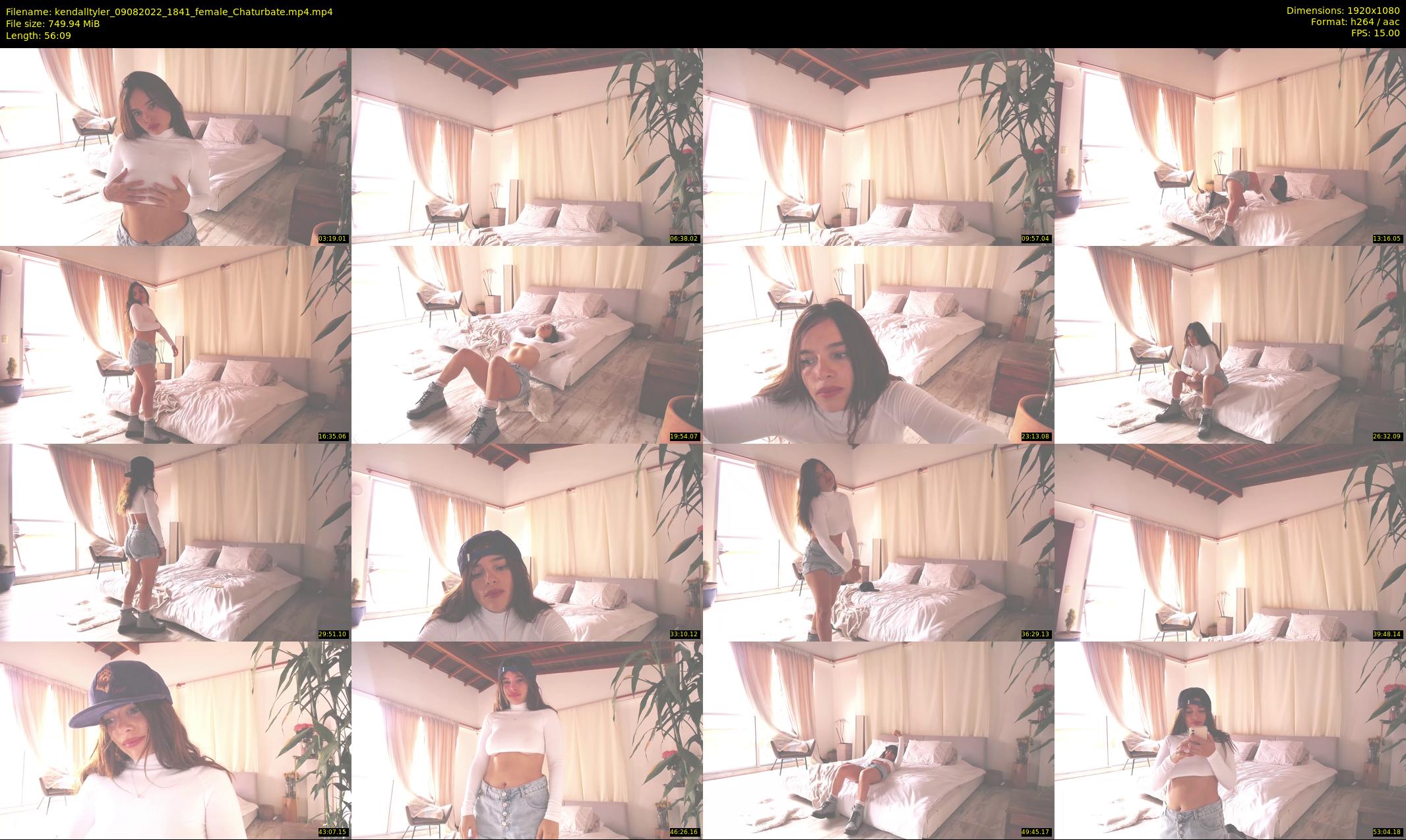 kendalltyler — 57 minute Chaturbate female cam show recording, 1080p, Aug 9, 2022