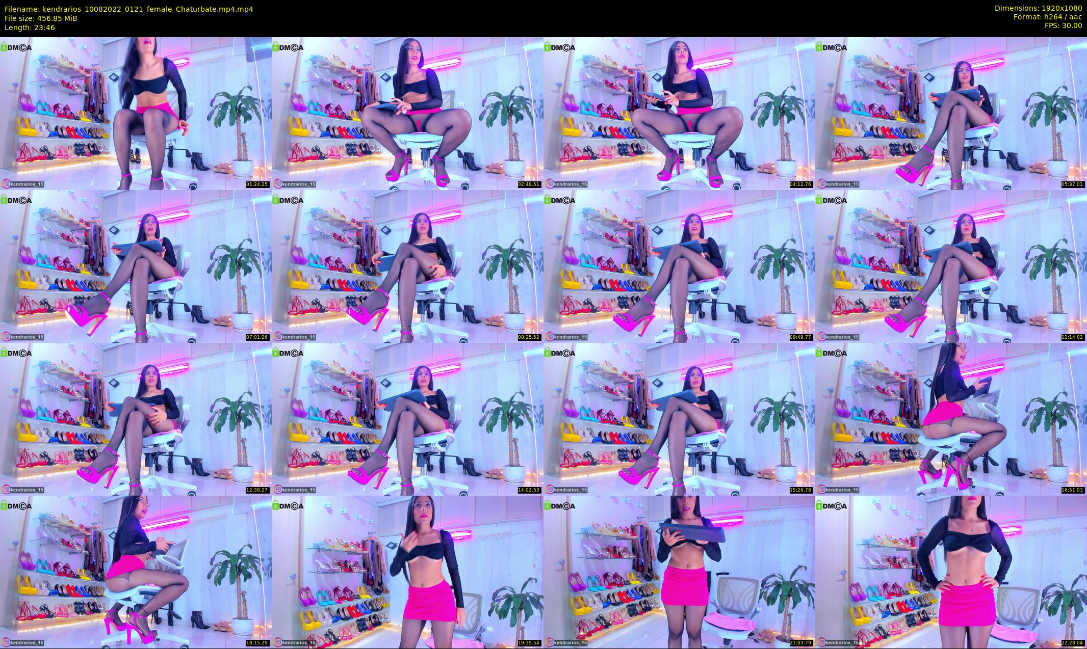 kendrarios — 24 minute Chaturbate female cam show recording, 1080p, Aug 10, 2022