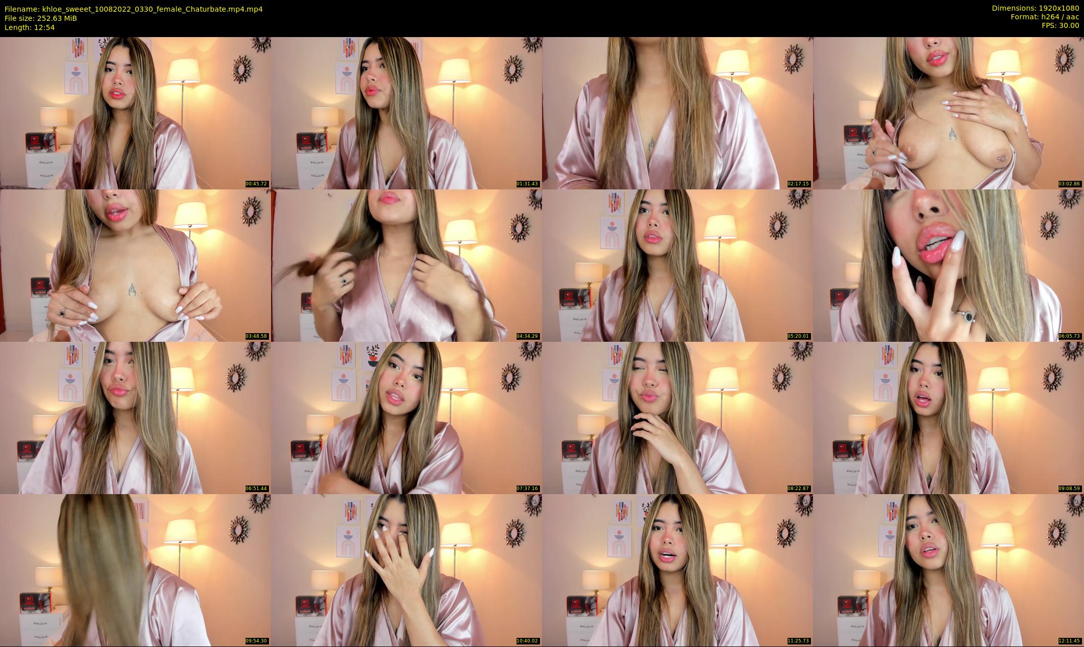 khloe_sweeet — 13 minute Chaturbate female cam show recording, 1080p, Aug 10, 2022