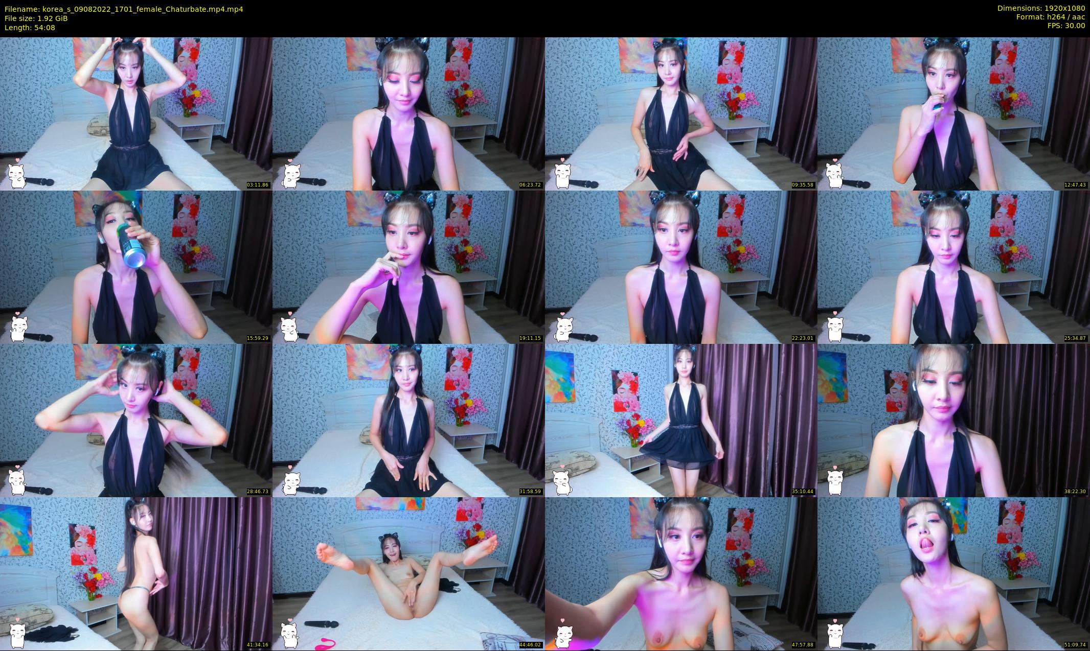 korea_s — 55 minute Chaturbate female cam show recording, 1080p, Aug 9, 2022