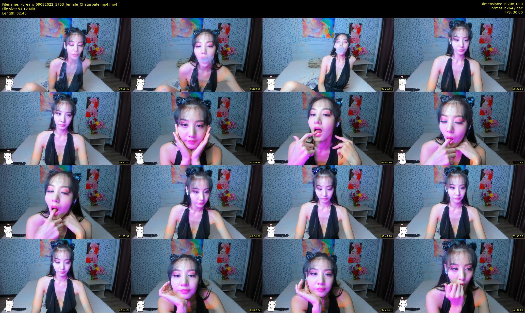 korea_s — 3 minute Chaturbate female cam show recording, 1080p, Aug 9, 2022