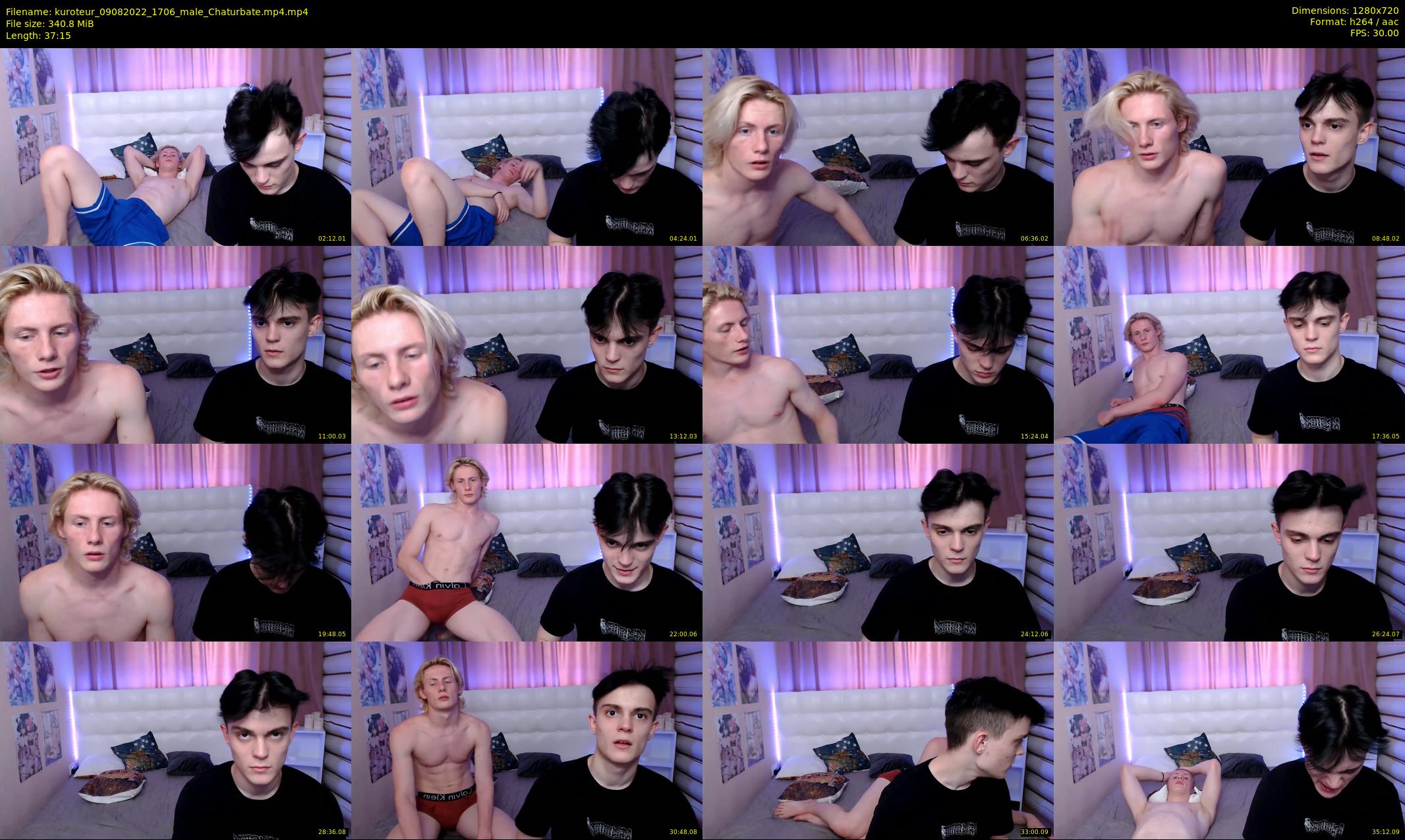 kuroteur — 38 minute Chaturbate couple cam show recording, 720p, Aug 9, 2022