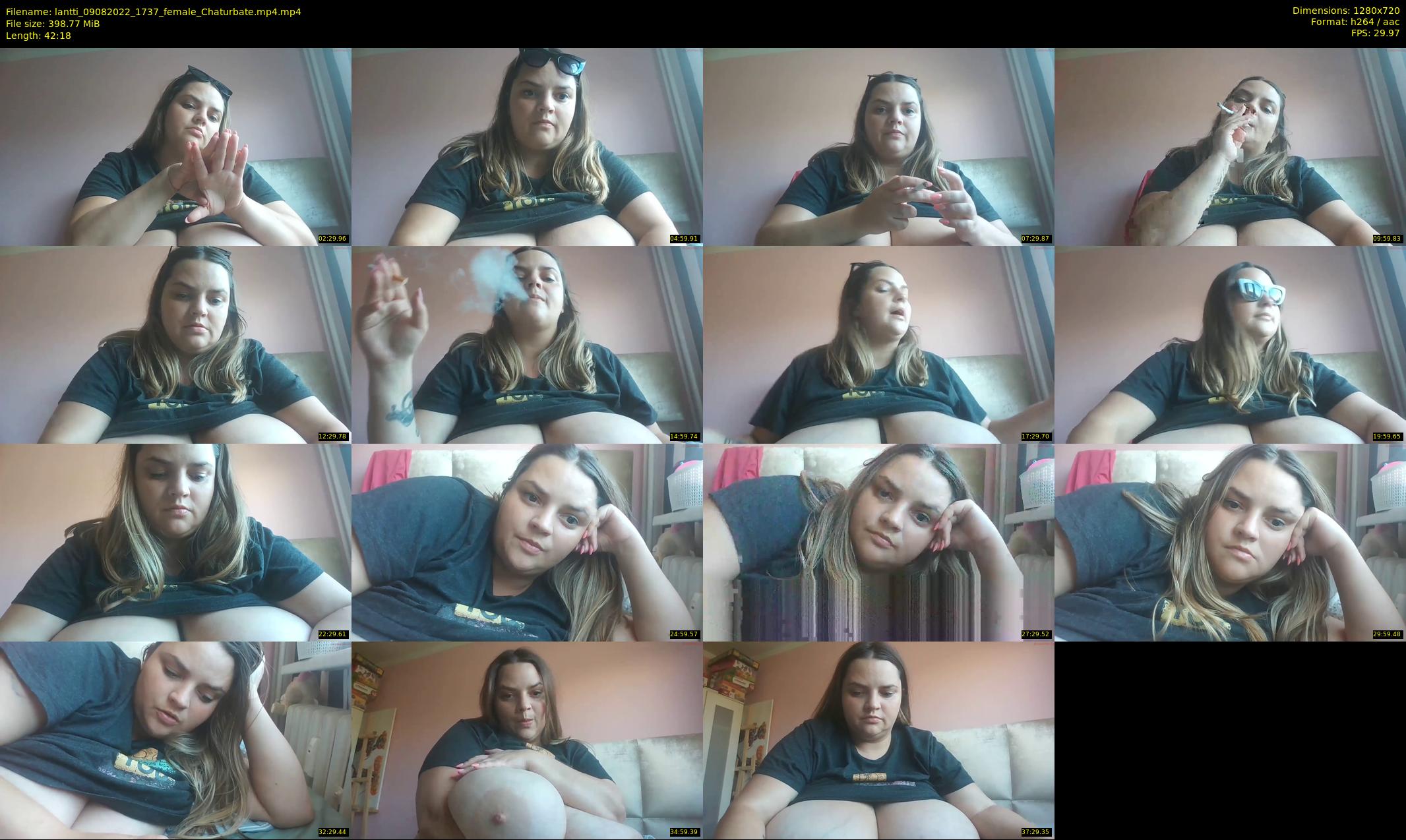 lantti — 43 minute Chaturbate female cam show recording, 720p, Aug 9, 2022