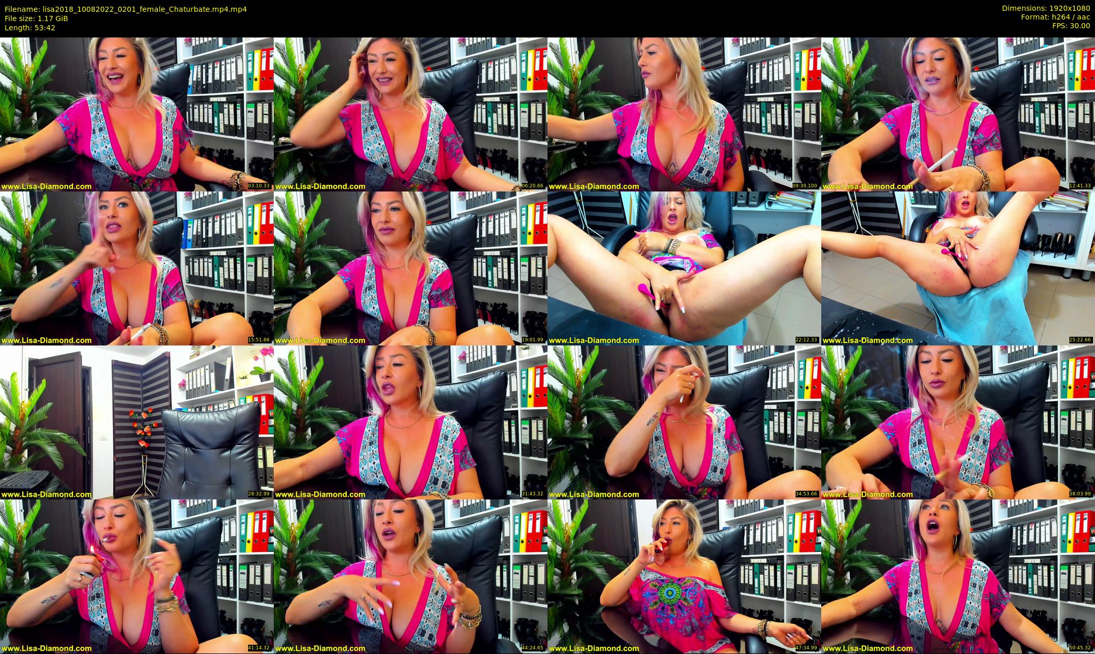 lisa2018 — 54 minute Chaturbate female cam show recording, 1080p, Aug 10, 2022