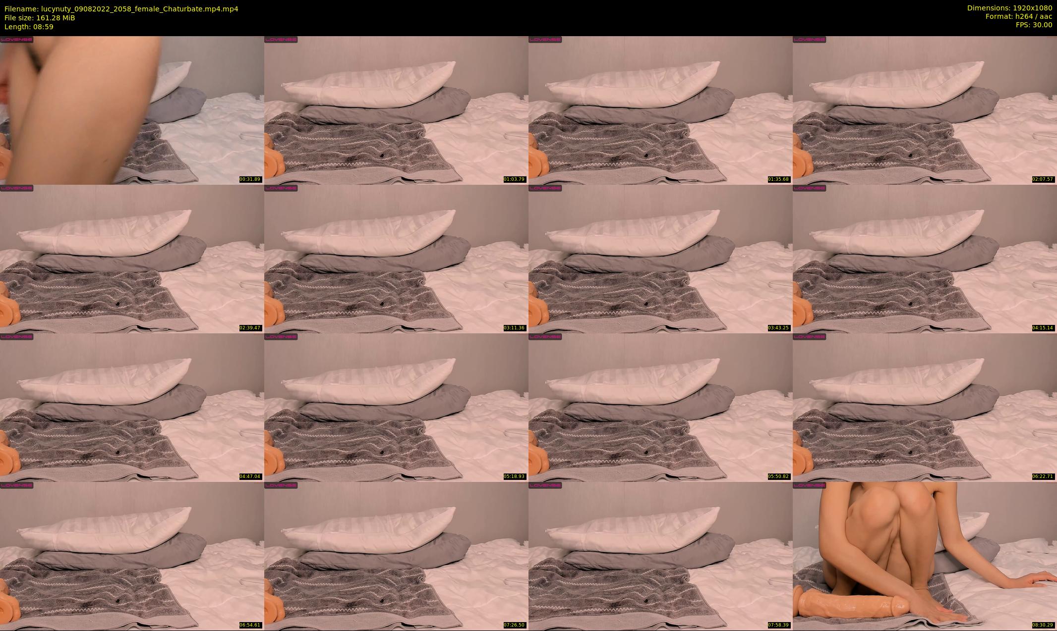 lucynuty — 9 minute Chaturbate female cam show recording, 1080p, Aug 9, 2022