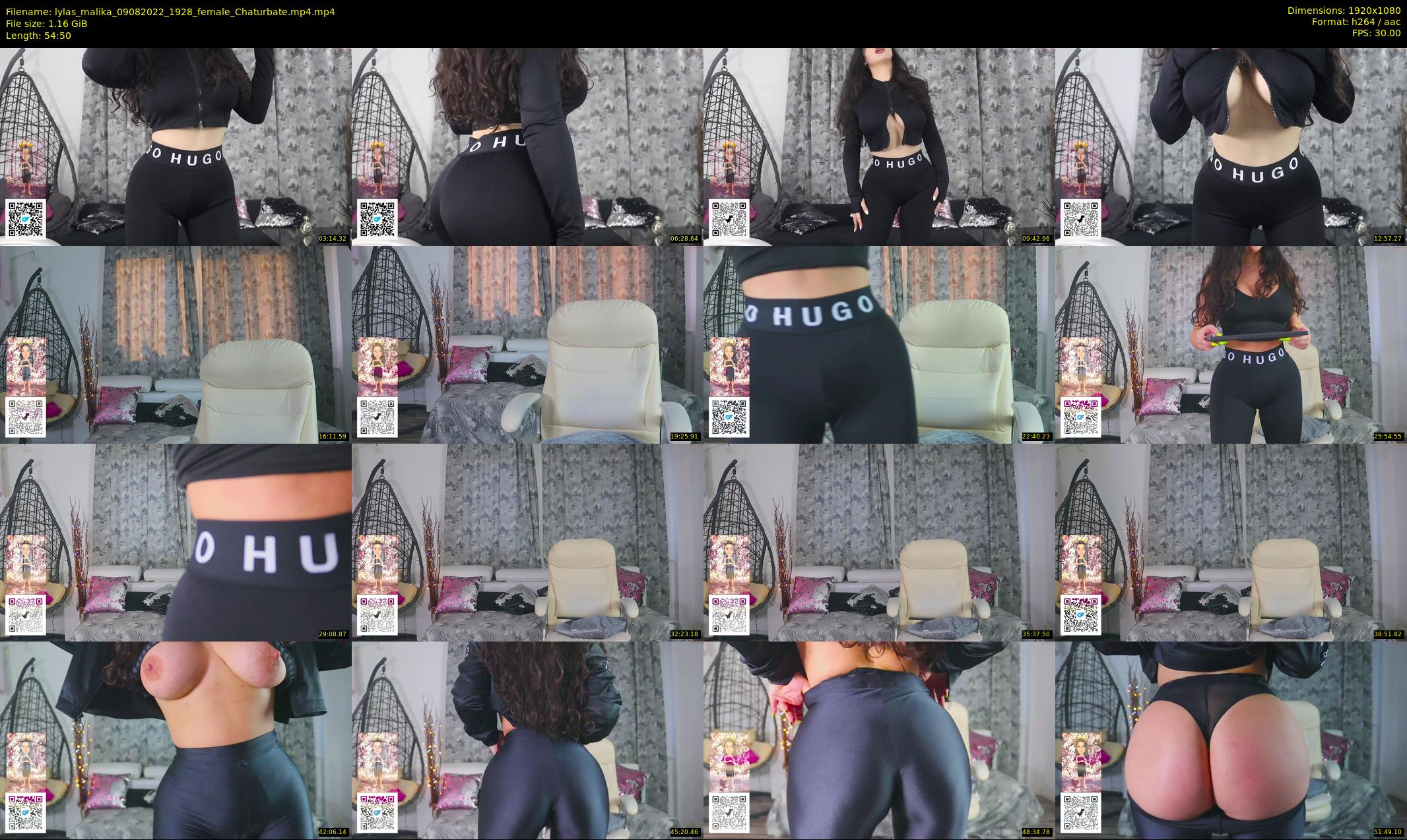 lylas_malika — 55 minute Chaturbate female cam show recording, 1080p, Aug 9, 2022