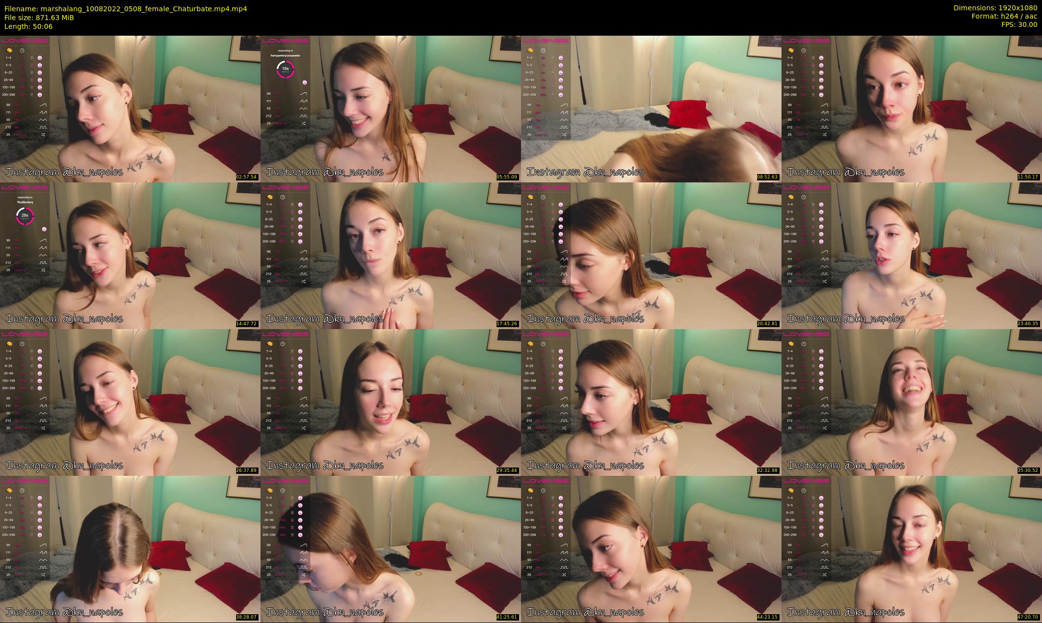 marshalang — 51 minute Chaturbate couple cam show recording, 1080p, Aug 10, 2022
