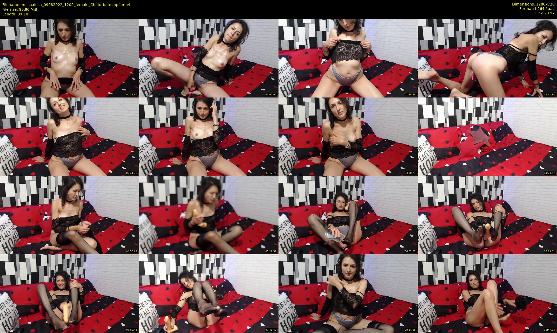 mashalush — 10 minute Chaturbate female cam show recording, 720p, Aug 9, 2022