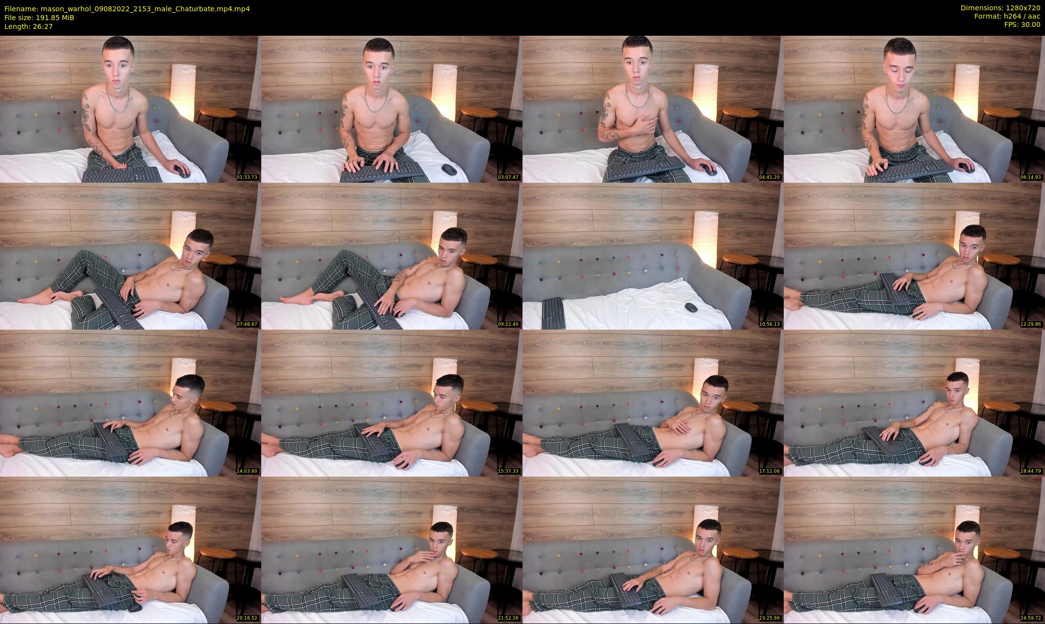 mason_warhol — 27 minute Chaturbate male cam show recording, 720p, Aug 9, 2022