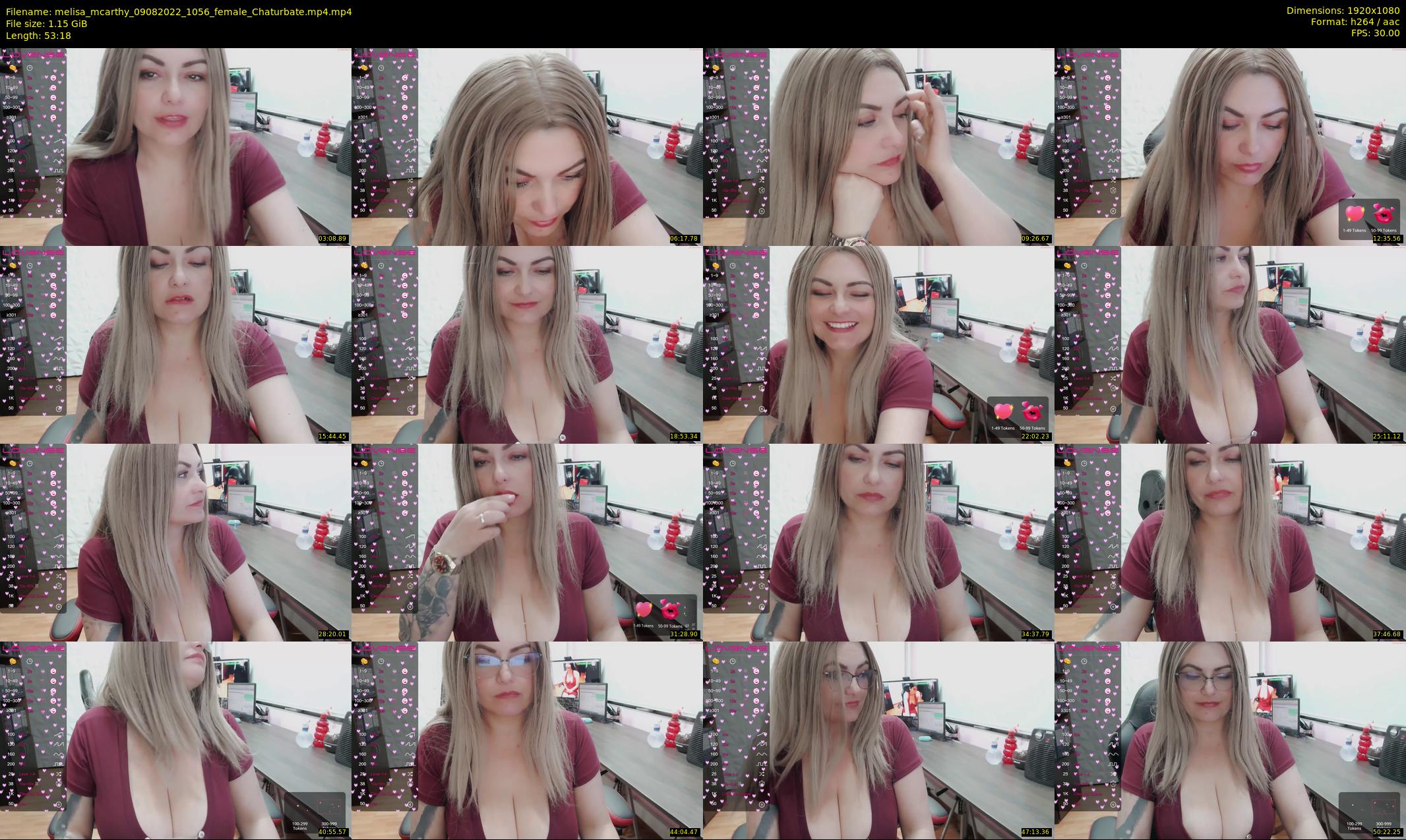 melisa_mcarthy — 54 minute Chaturbate couple cam show recording, 1080p, Aug 9, 2022