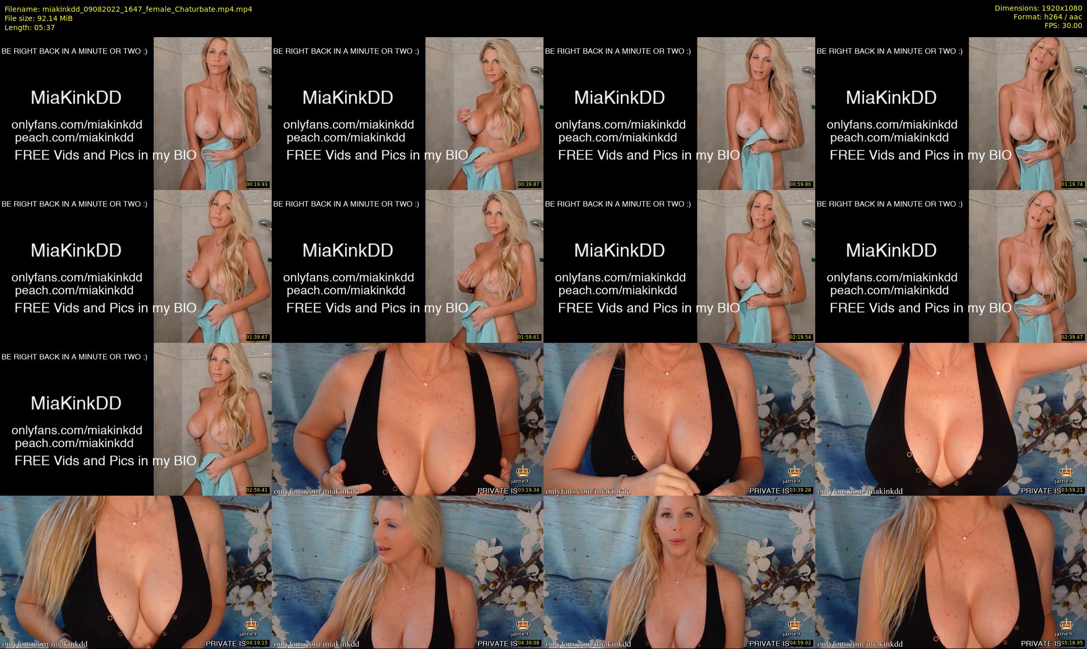 miakinkdd — 6 minute Chaturbate female cam show recording, 1080p, Aug 9, 2022