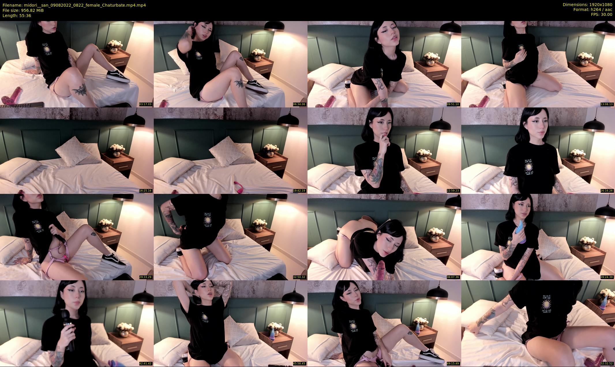 midori__san — 56 minute Chaturbate female cam show recording, 1080p, Aug 9, 2022