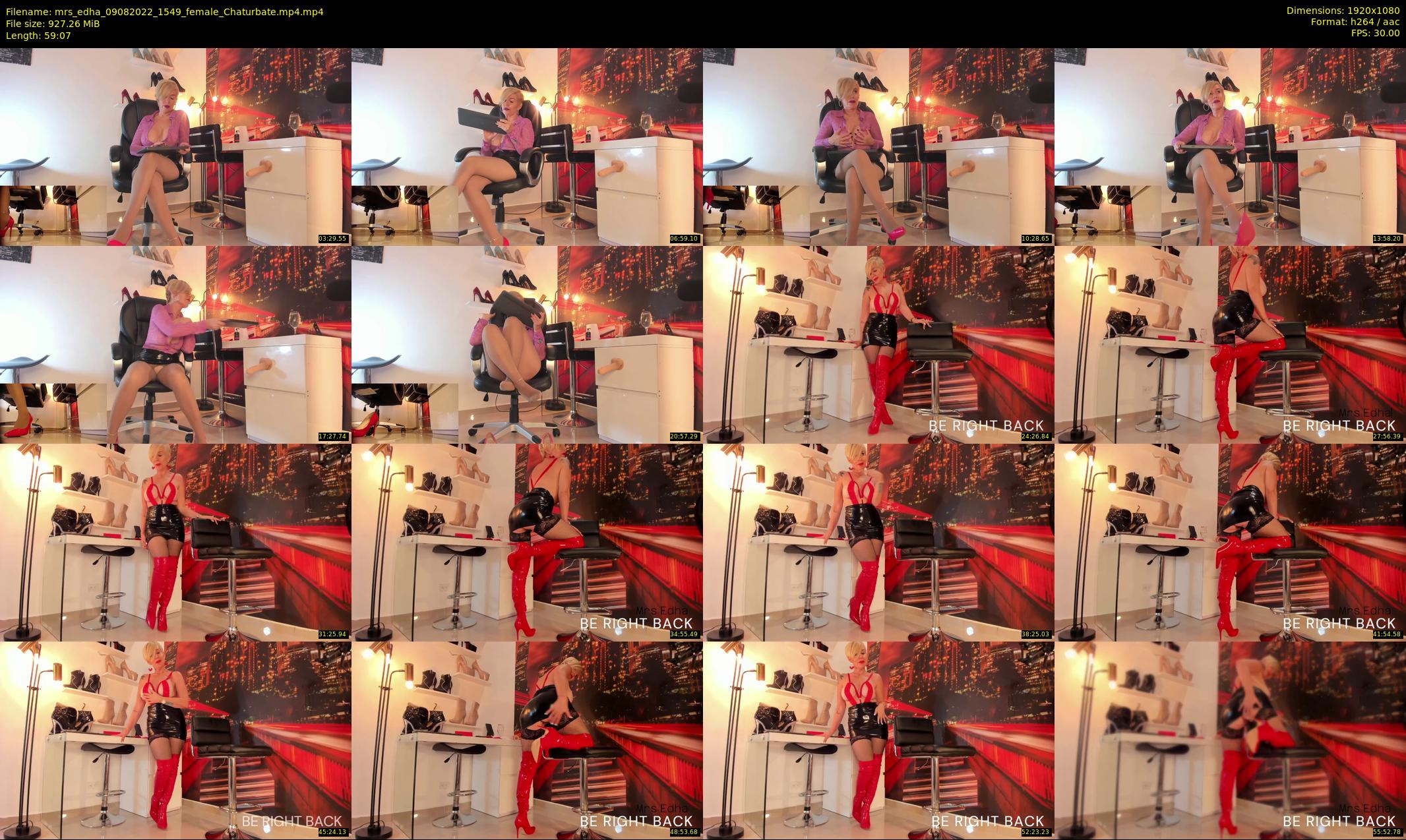 mrs_edha — 60 minute Chaturbate female cam show recording, 1080p, Aug 9, 2022