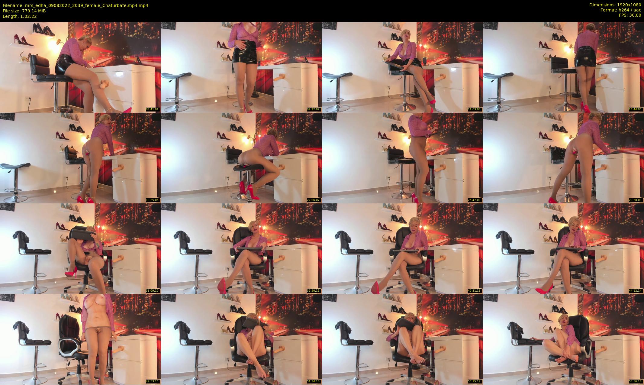 mrs_edha — 63 minute Chaturbate female cam show recording, 1080p, Aug 9, 2022
