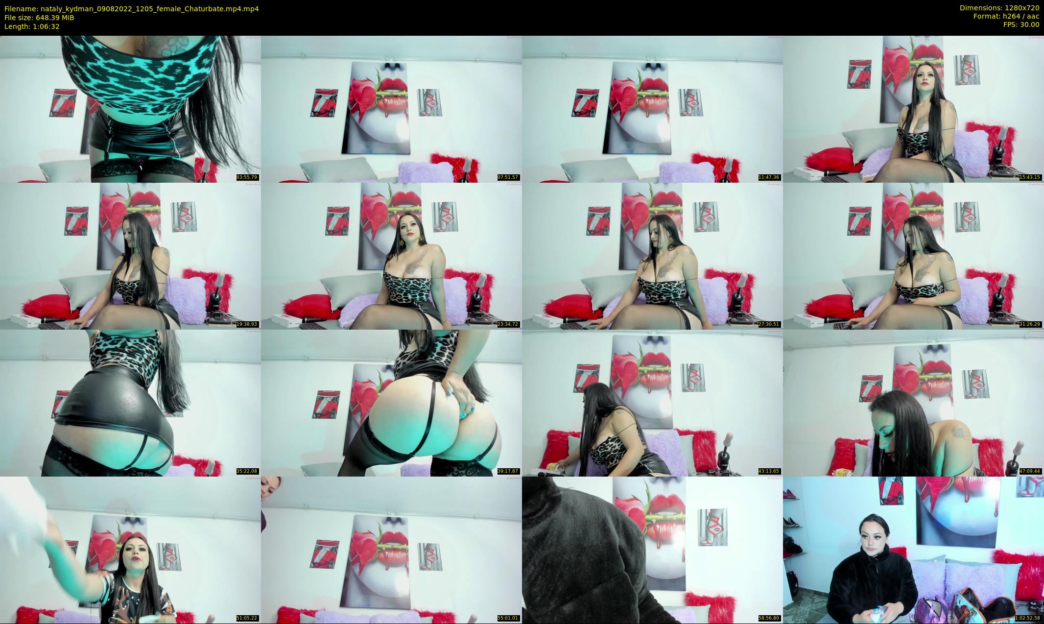nataly_kydman — 67 minute Chaturbate female cam show recording, 720p, Aug 9, 2022