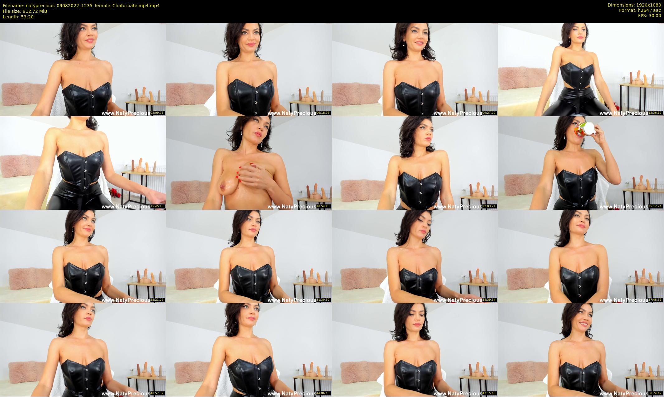 natyprecious — 54 minute Chaturbate female cam show recording, 1080p, Aug 9, 2022