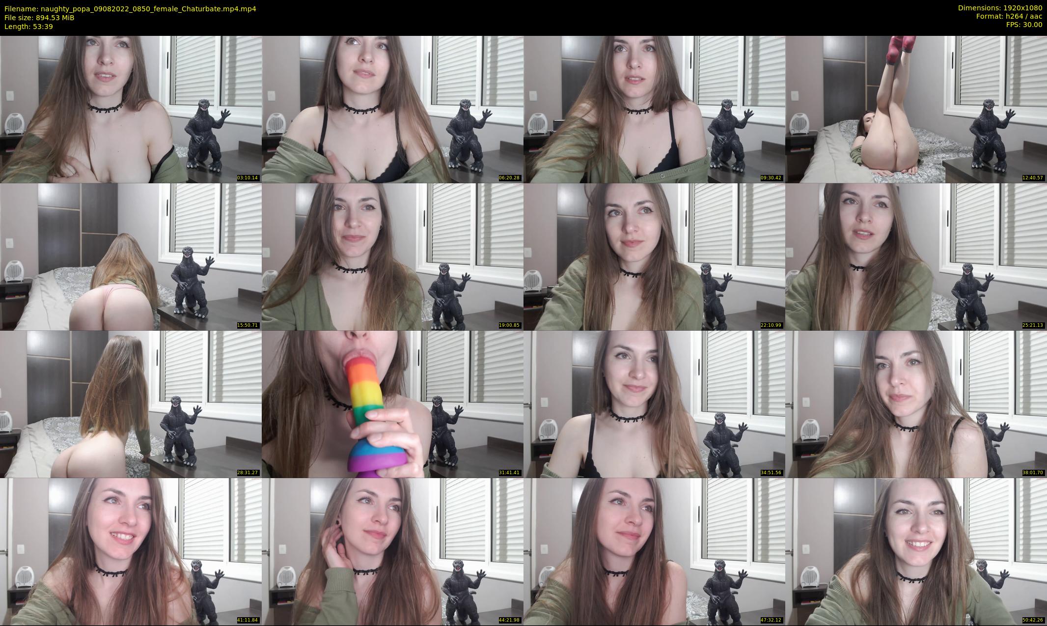 naughty_popa — 54 minute Chaturbate female cam show recording, 1080p, Aug 9, 2022