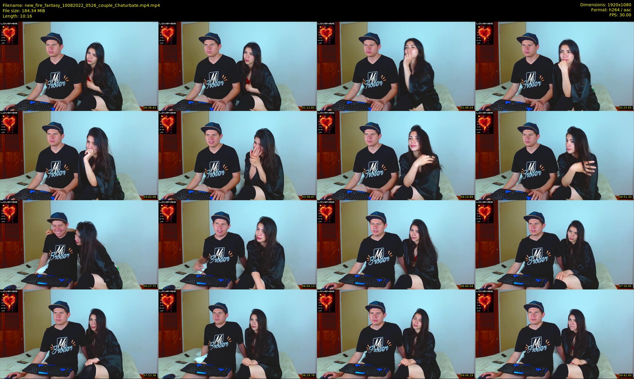 new_fire_fantasy — 11 minute Chaturbate couple cam show recording, 1080p, Aug 10, 2022