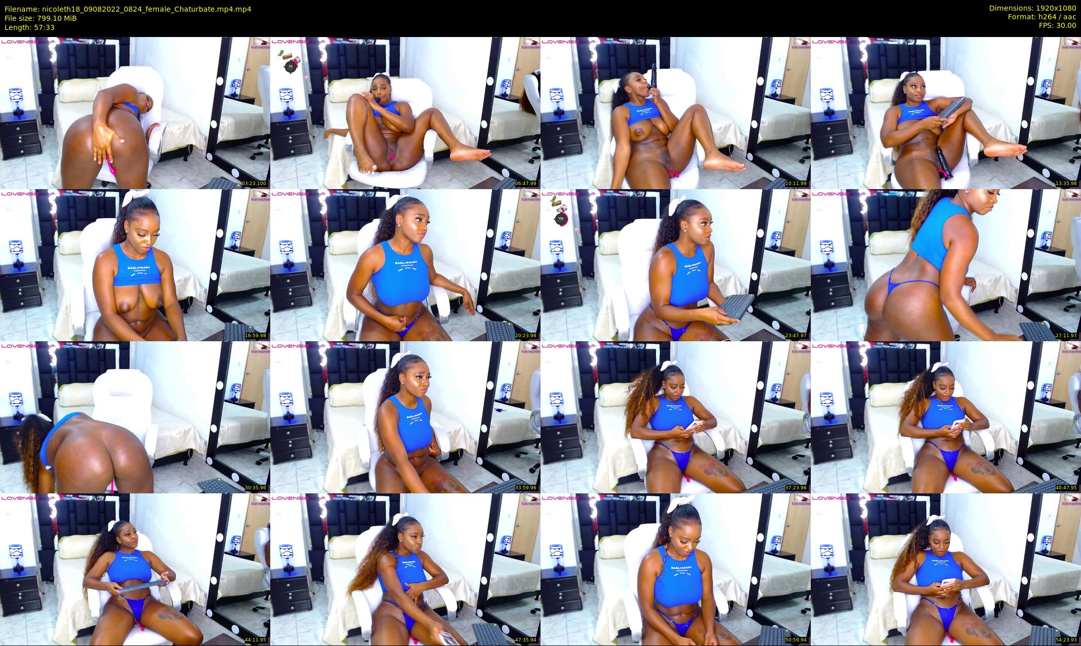 nicoleth18 — 58 minute Chaturbate female cam show recording, 1080p, Aug 9, 2022