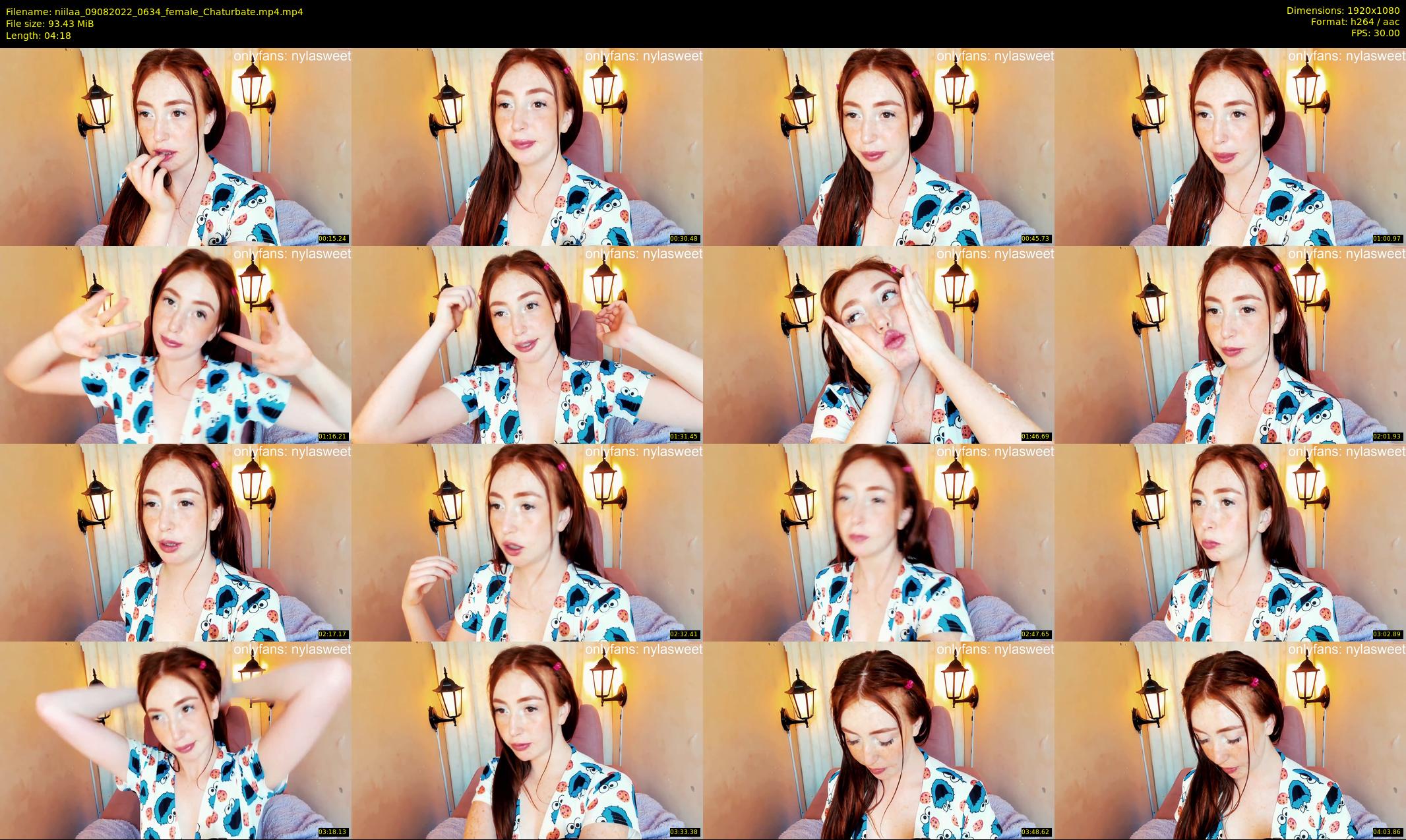 niilaa — 5 minute Chaturbate female cam show recording, 1080p, Aug 9, 2022