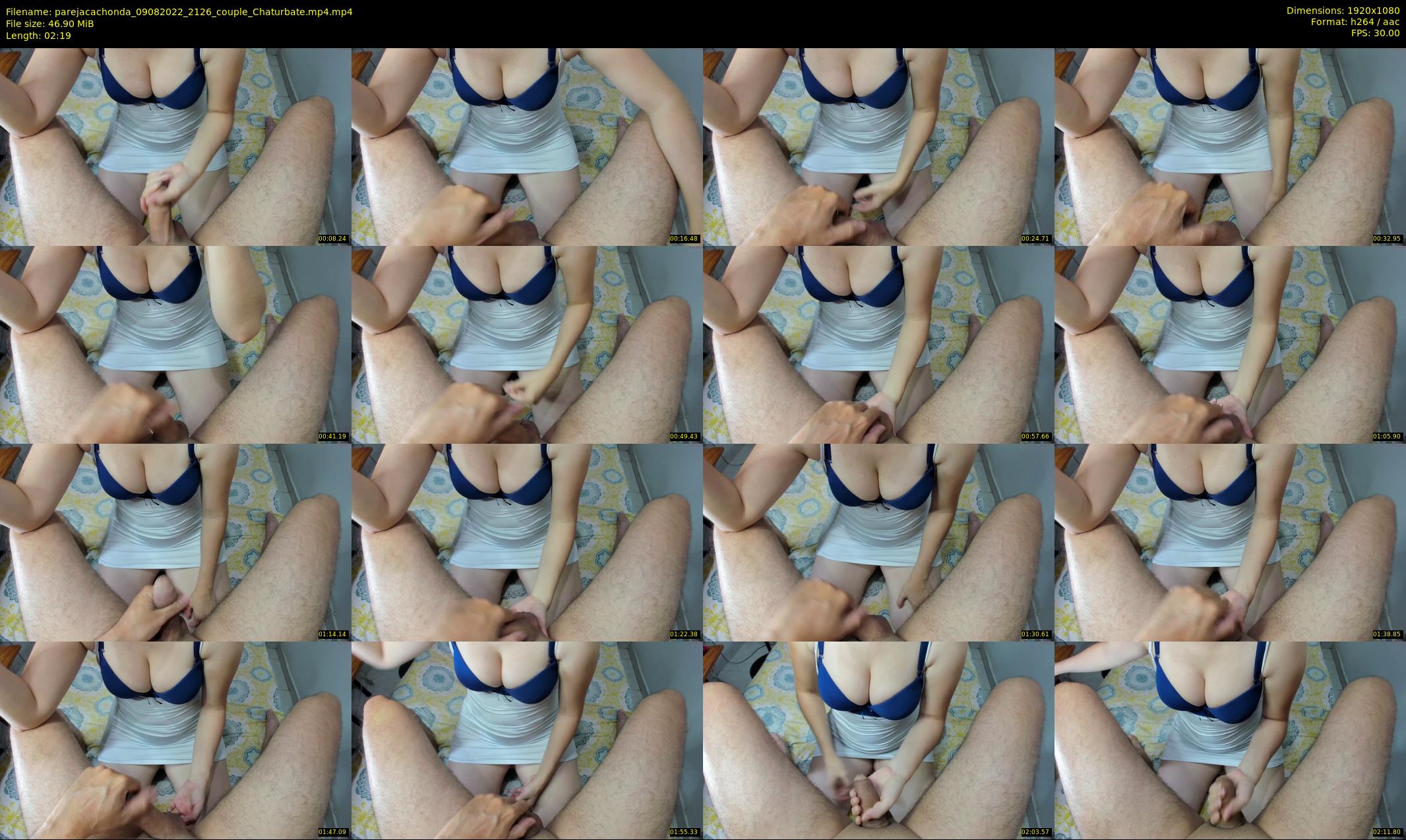 parejacachonda — 3 minute Chaturbate couple cam show recording, 1080p, Aug 9, 2022