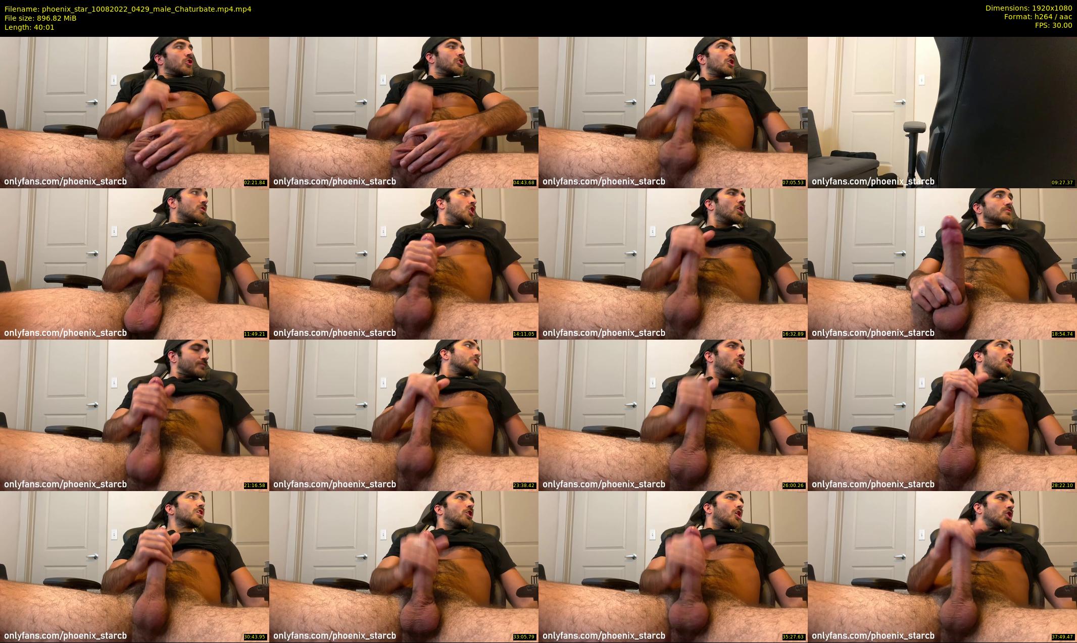 phoenix_star — 41 minute Chaturbate male cam show recording, 1080p, Aug 10, 2022
