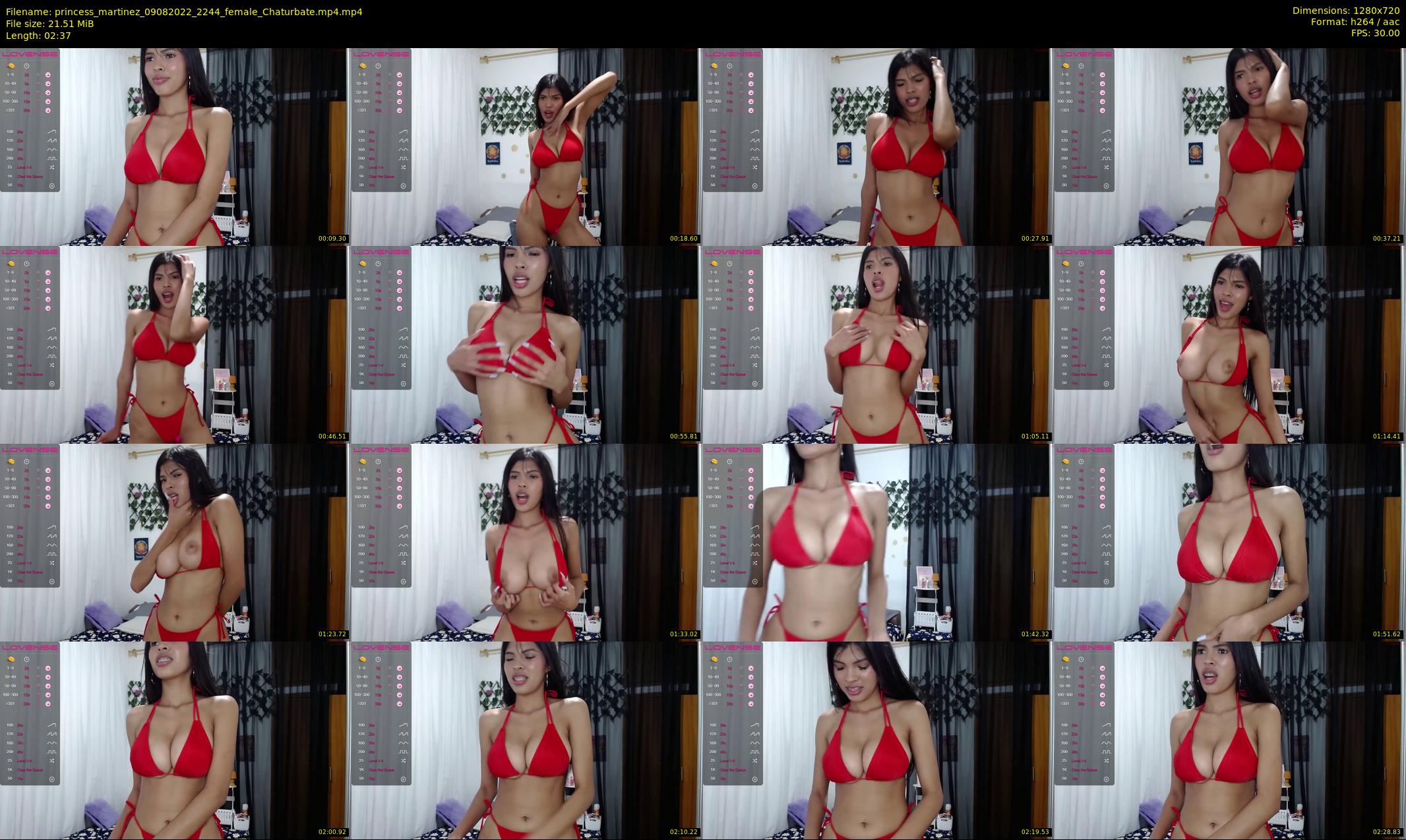 princess_martinez — 3 minute Chaturbate female cam show recording, 720p, Aug 9, 2022