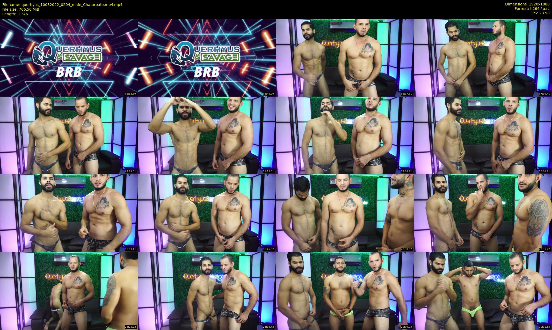 querhyus — 32 minute Chaturbate male cam show recording, 1080p, Aug 10, 2022