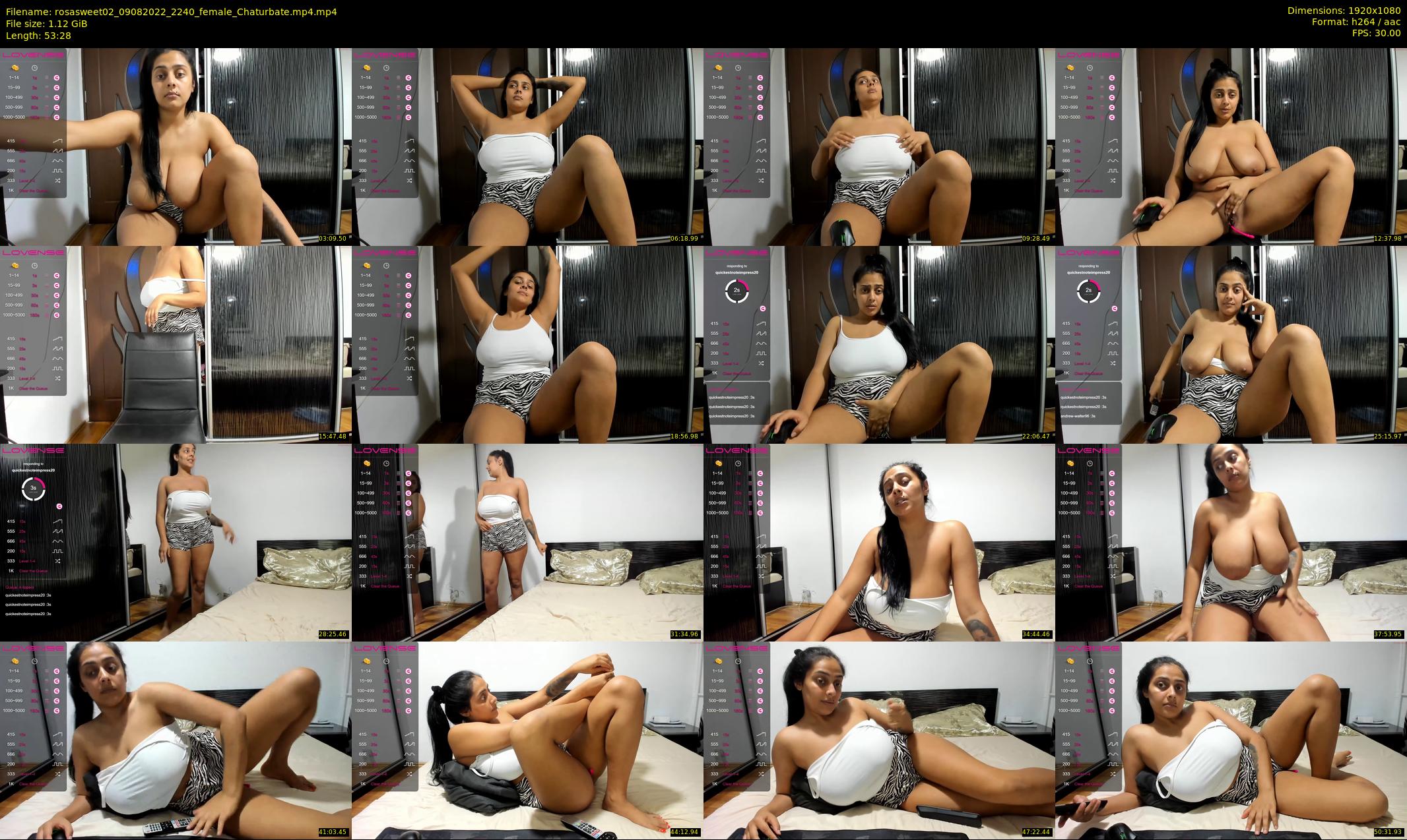 rosasweet02 — 54 minute Chaturbate female cam show recording, 1080p, Aug 9, 2022