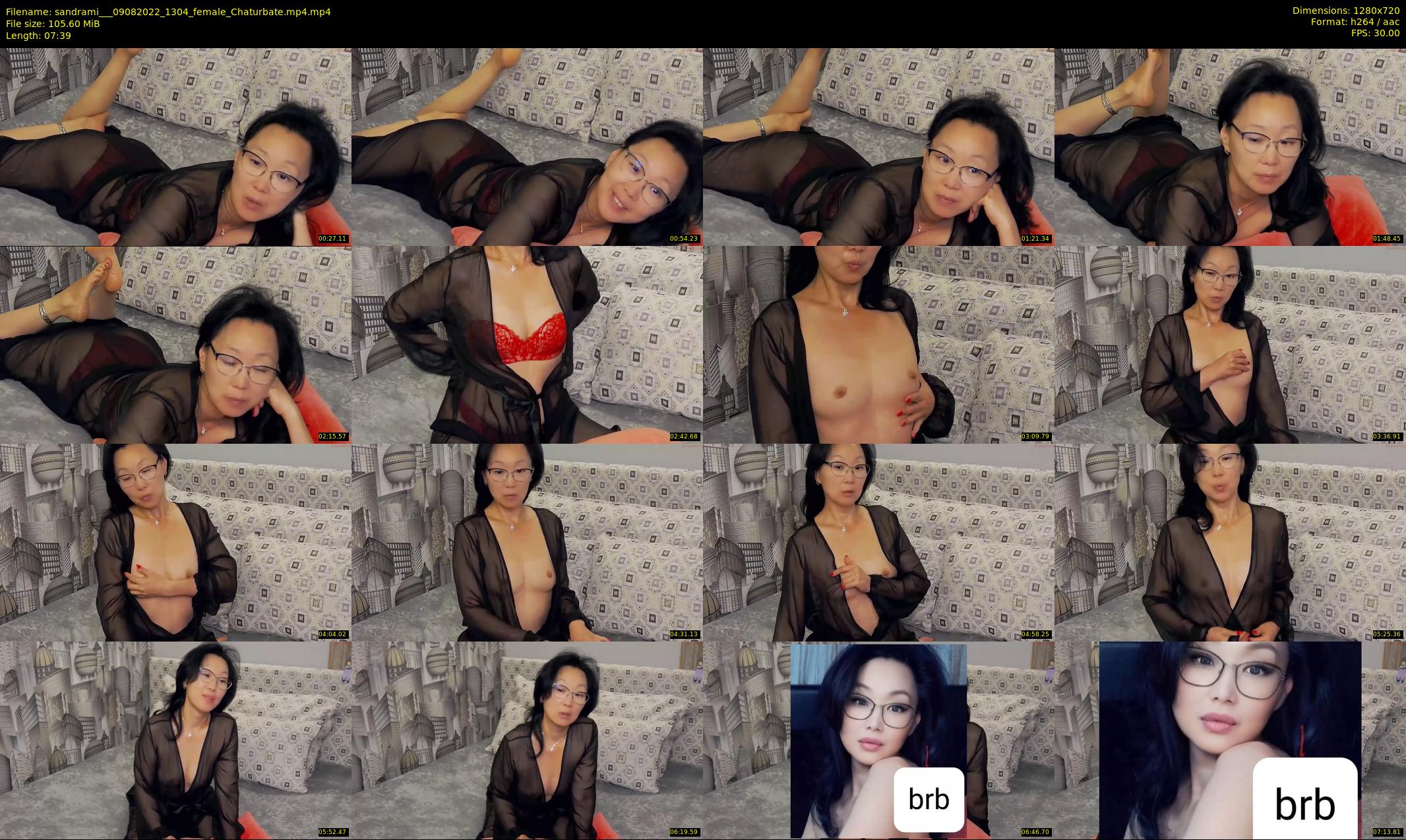 sandrami__ — 8 minute Chaturbate female cam show recording, 720p, Aug 9, 2022