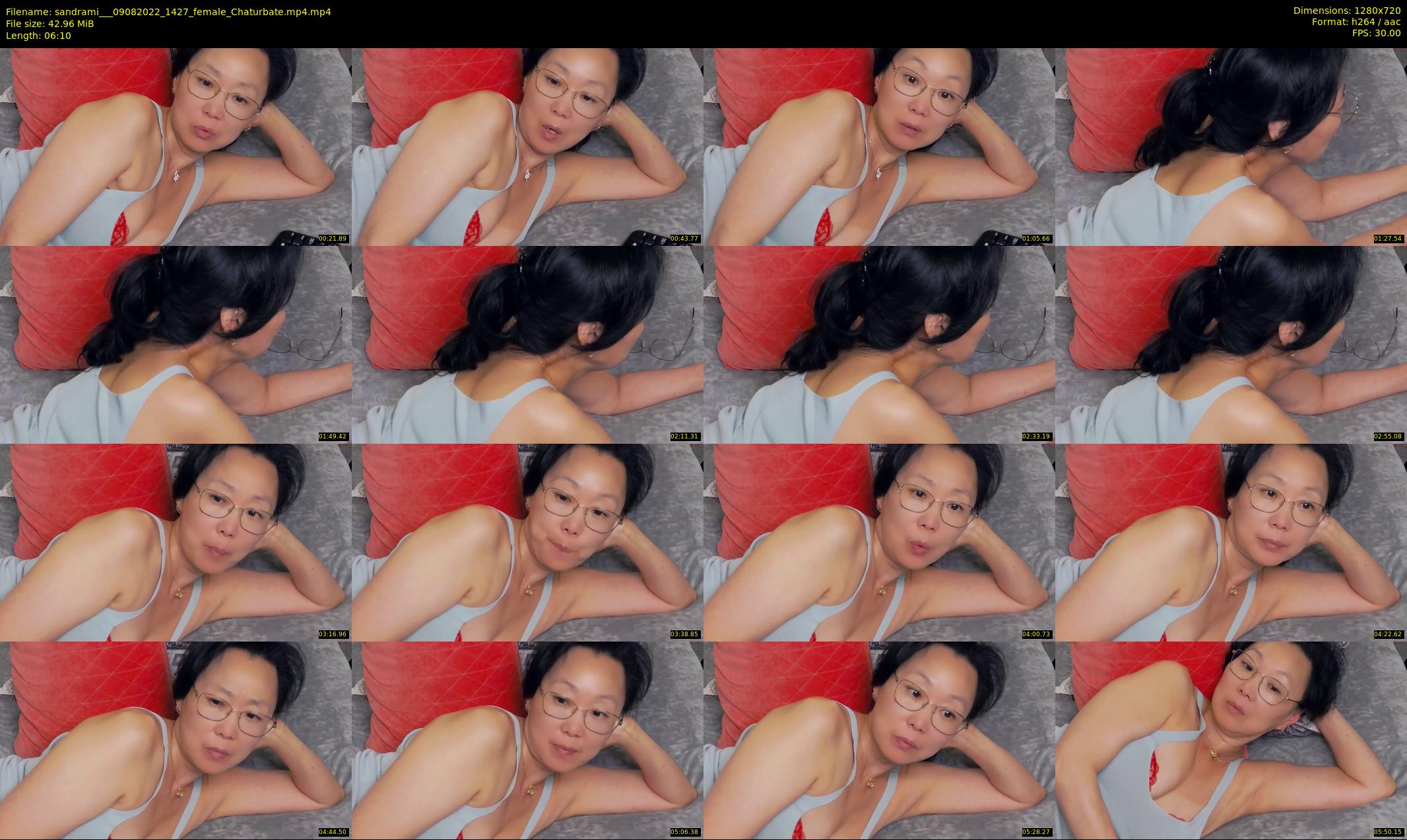 sandrami__ — 7 minute Chaturbate female cam show recording, 720p, Aug 9, 2022