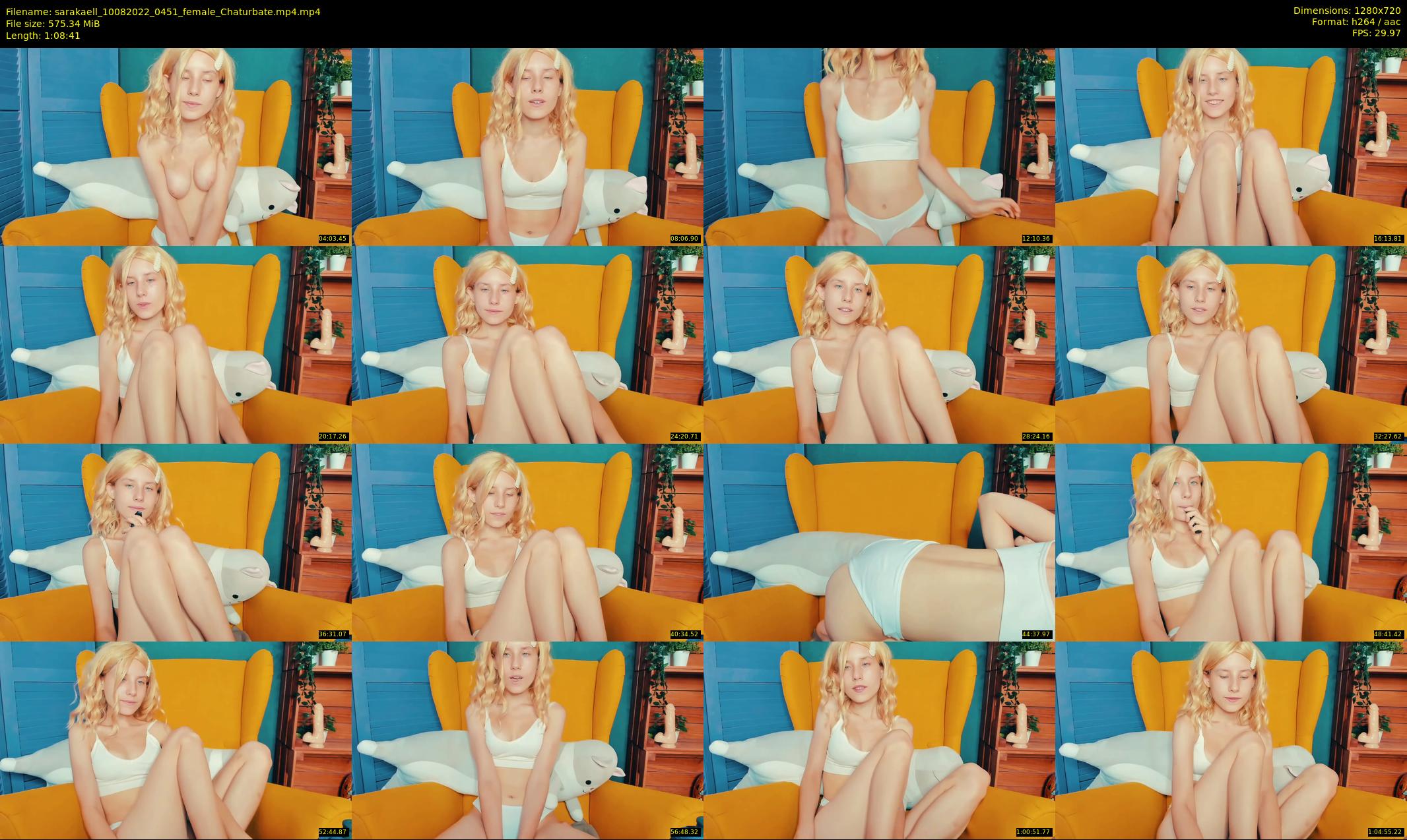 sarakaell — 69 minute Chaturbate female cam show recording, 720p, Aug 10, 2022
