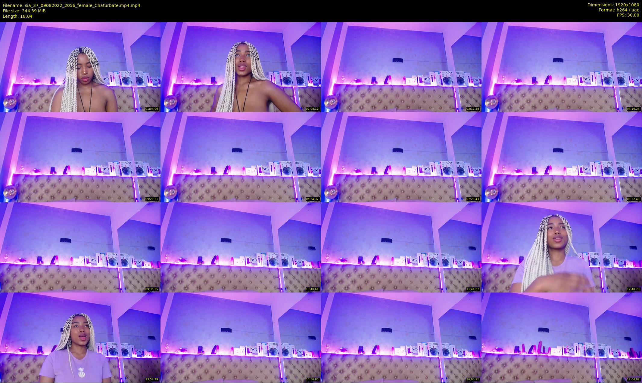 sia_37 — 19 minute Chaturbate female cam show recording, 1080p, Aug 9, 2022