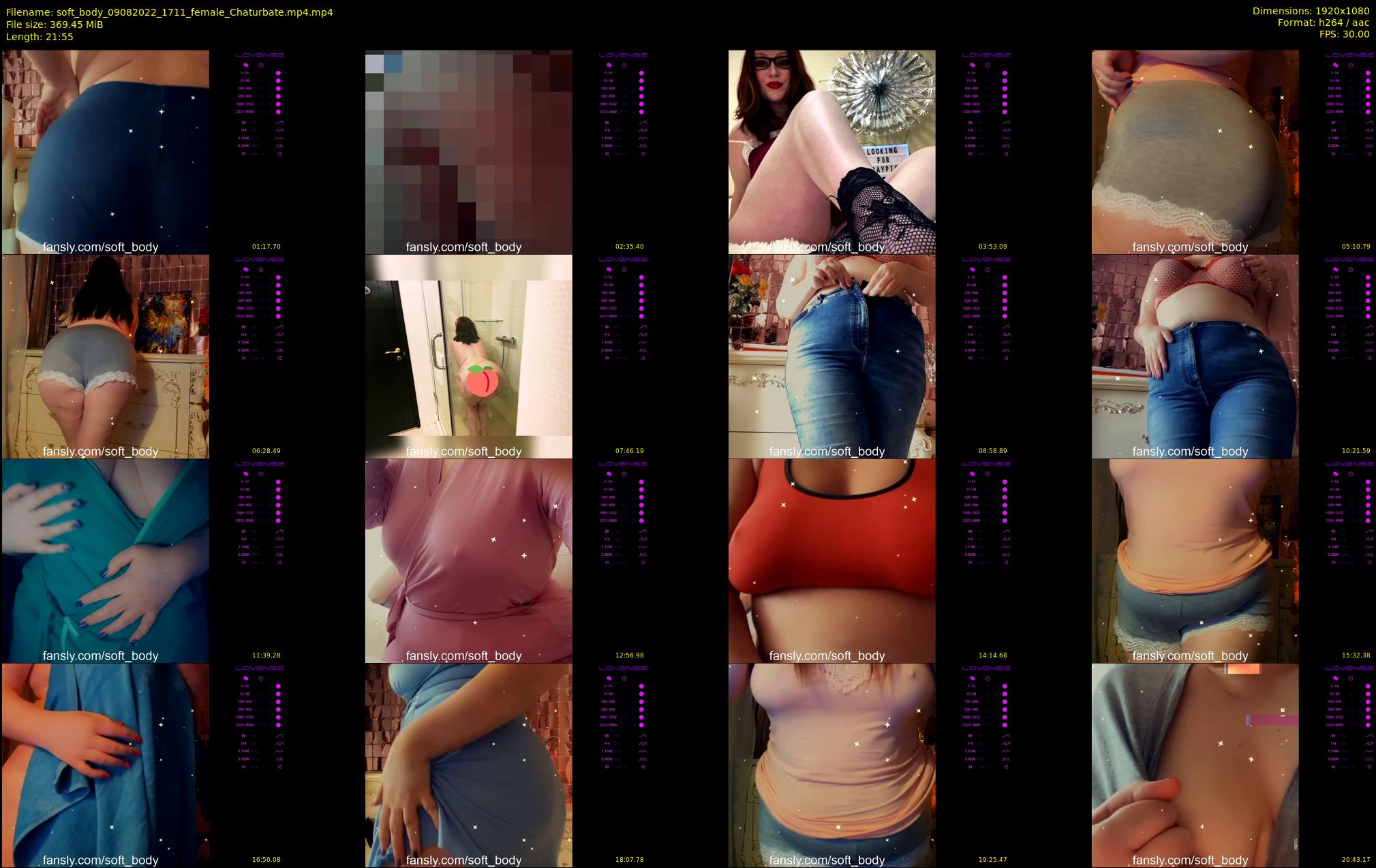 soft_body — 22 minute Chaturbate female cam show recording, 1080p, Aug 9, 2022