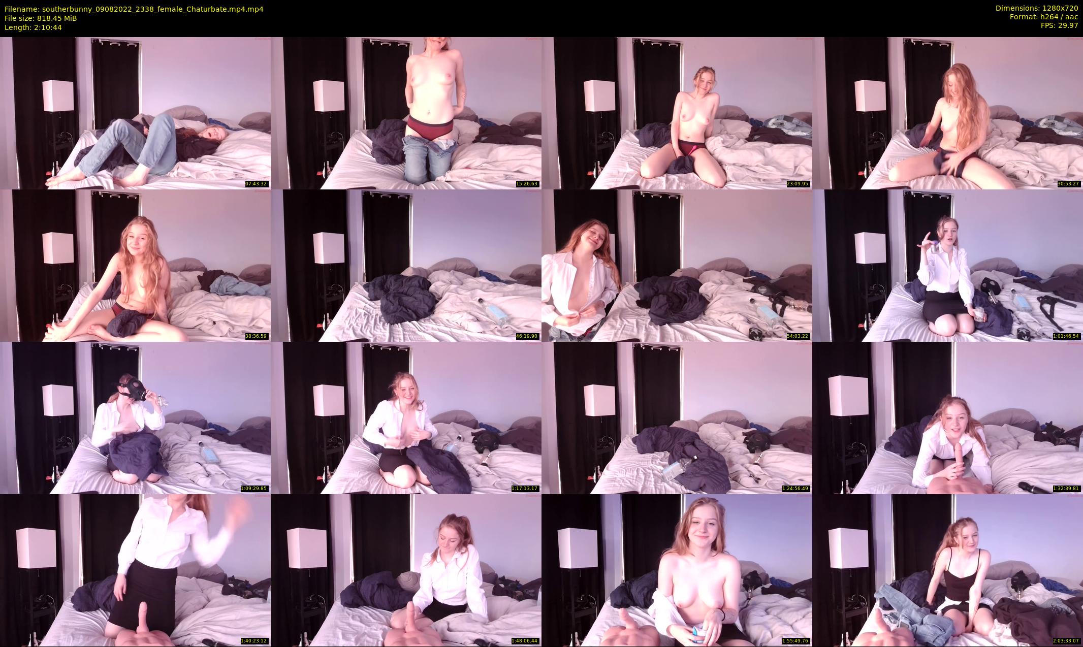 southerbunny — 131 minute Chaturbate female cam show recording, 720p, Aug 9, 2022