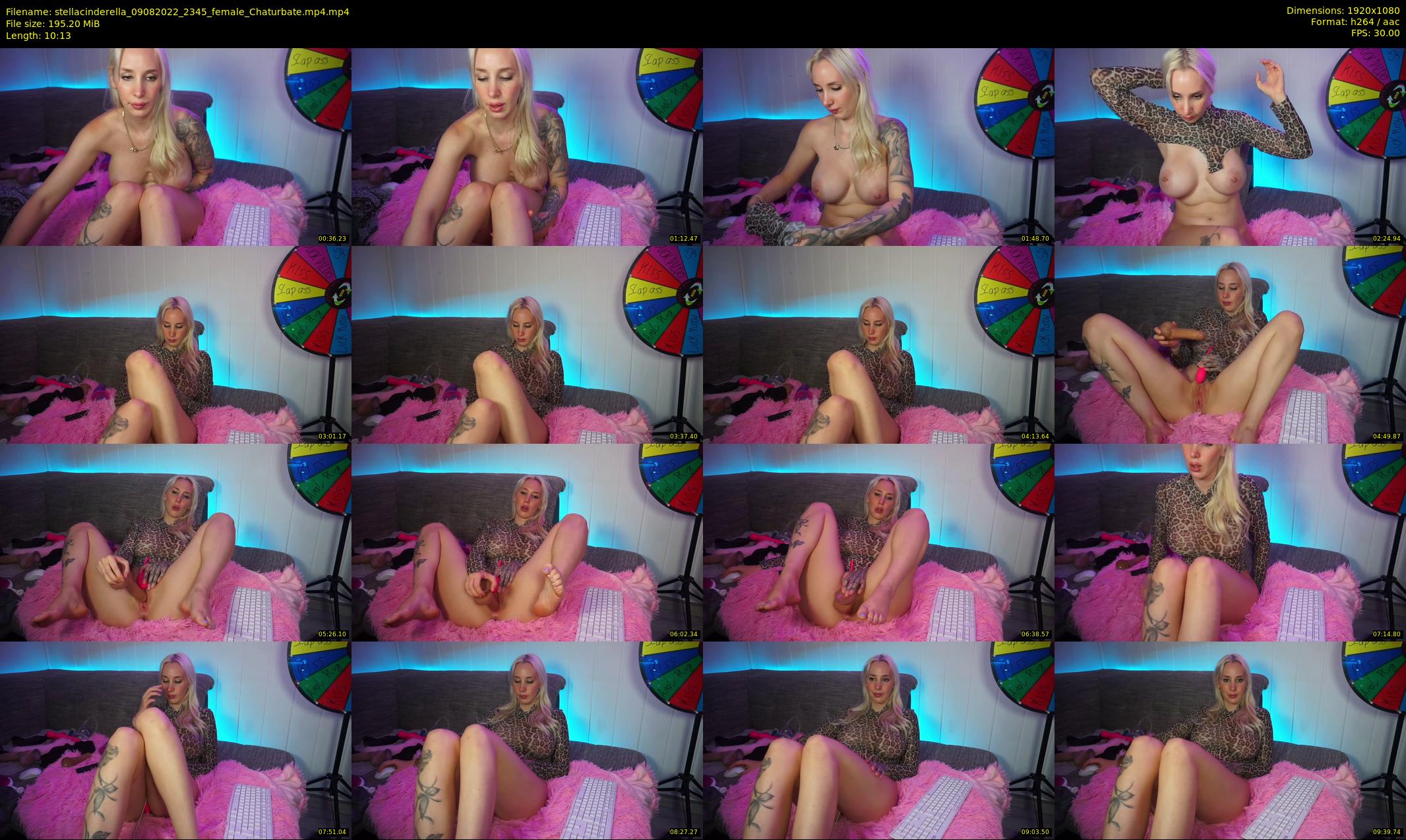 stellacinderella — 11 minute Chaturbate female cam show recording, 1080p, Aug 9, 2022