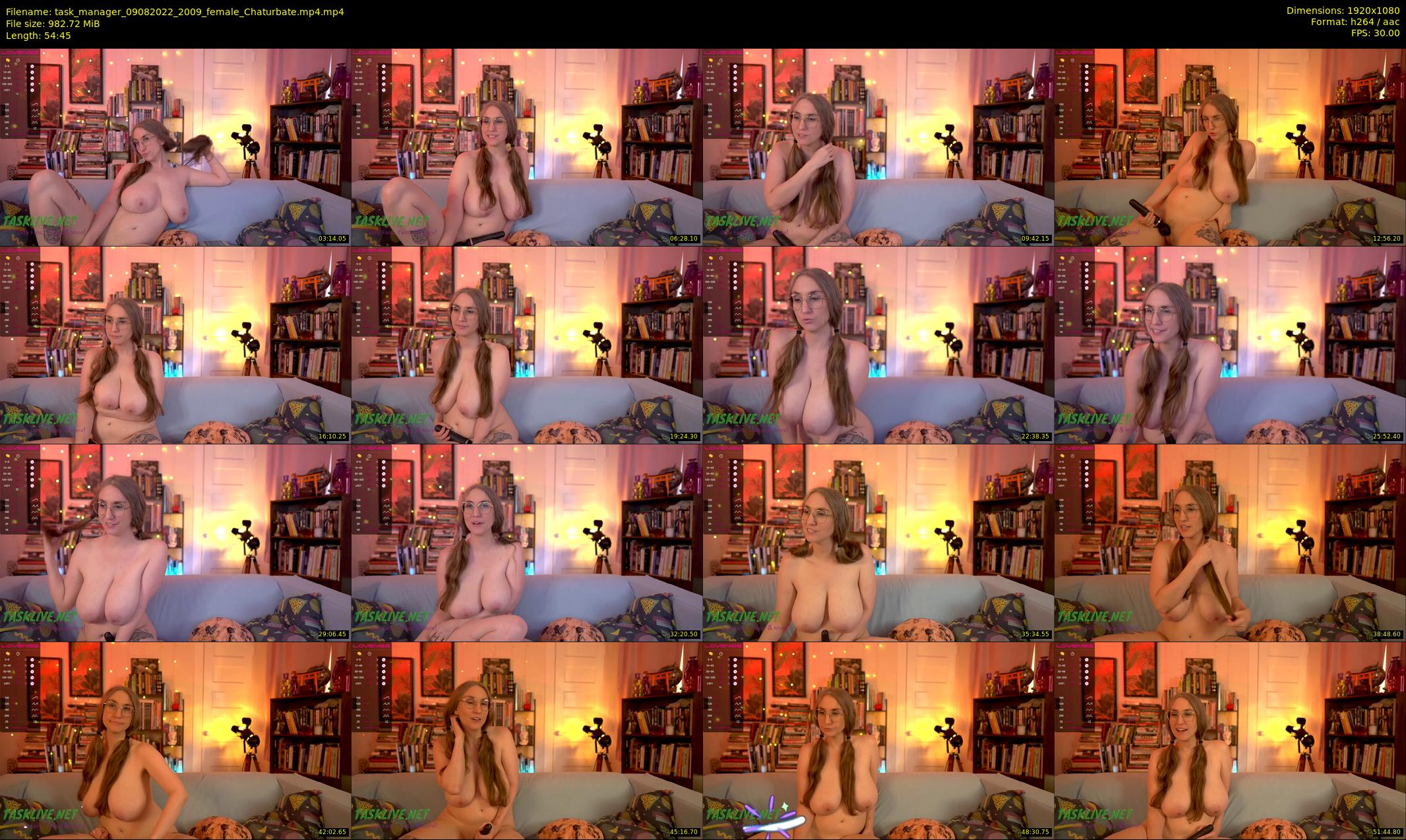 task_manager — 55 minute Chaturbate couple cam show recording, 1080p, Aug 9, 2022