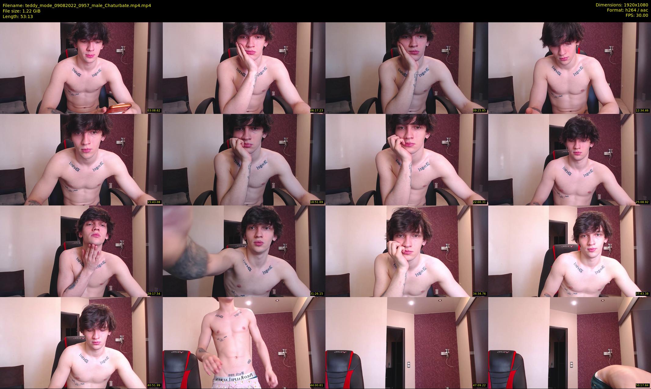 teddy_mode — 54 minute Chaturbate couple cam show recording, 1080p, Aug 9, 2022