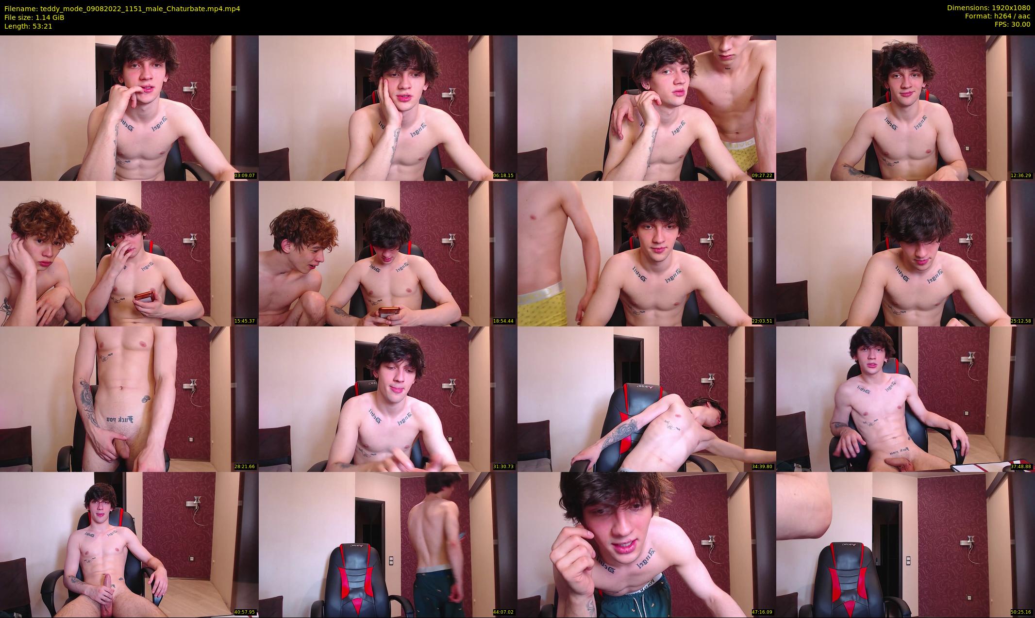 teddy_mode — 54 minute Chaturbate couple cam show recording, 1080p, Aug 9, 2022