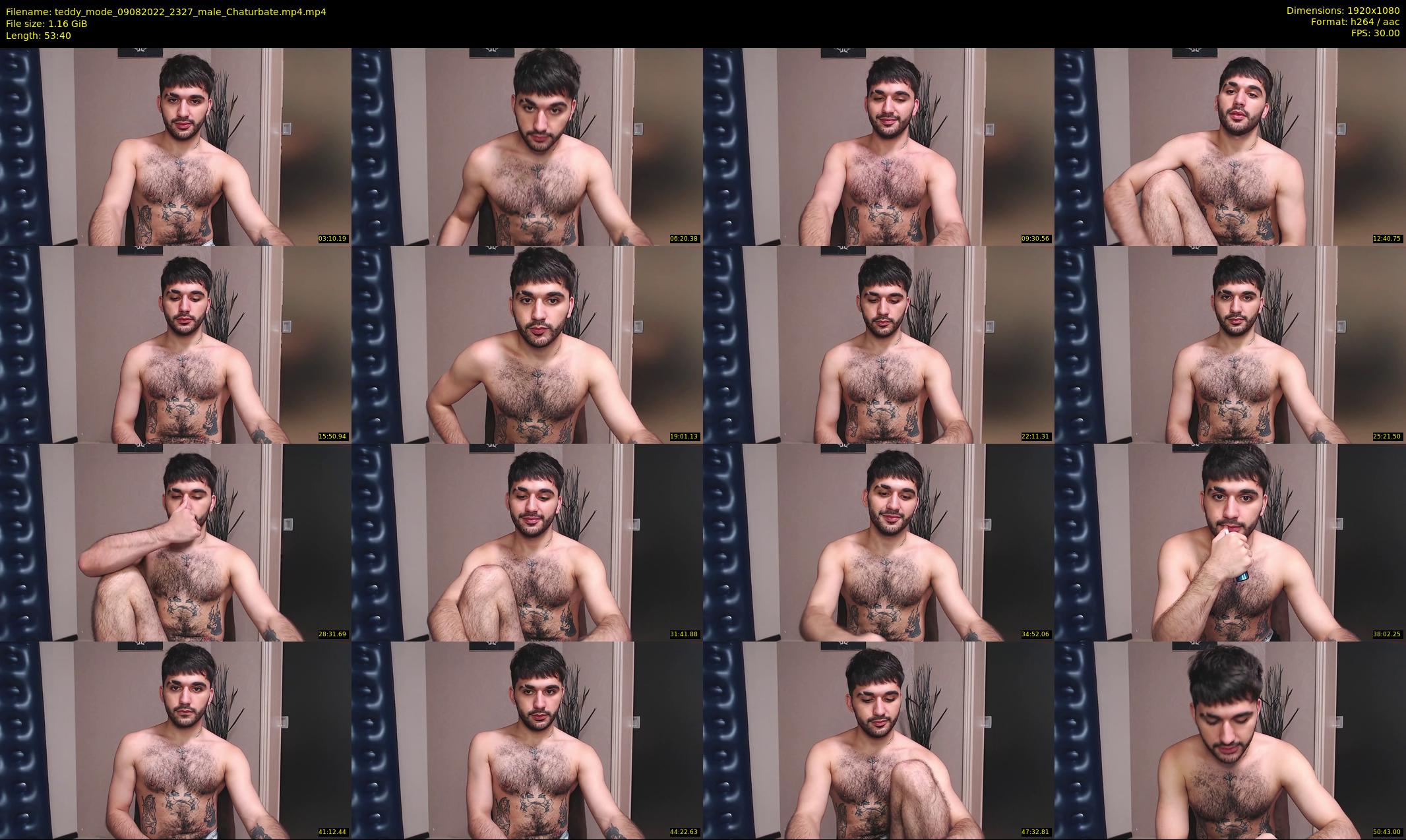teddy_mode — 54 minute Chaturbate couple cam show recording, 1080p, Aug 9, 2022