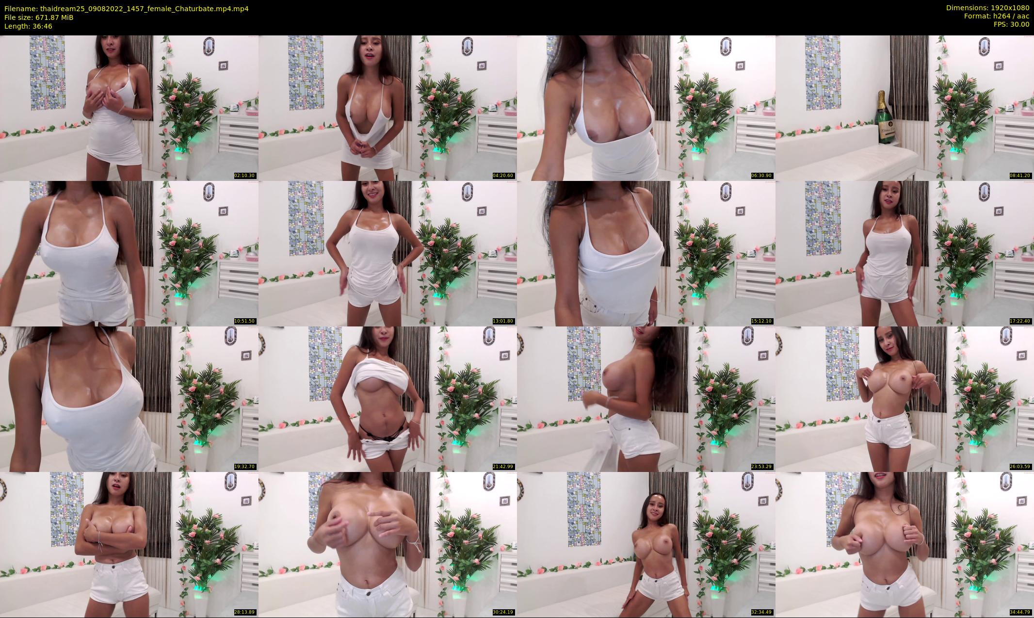 thaidream25 — 37 minute Chaturbate female cam show recording, 1080p, Aug 9, 2022